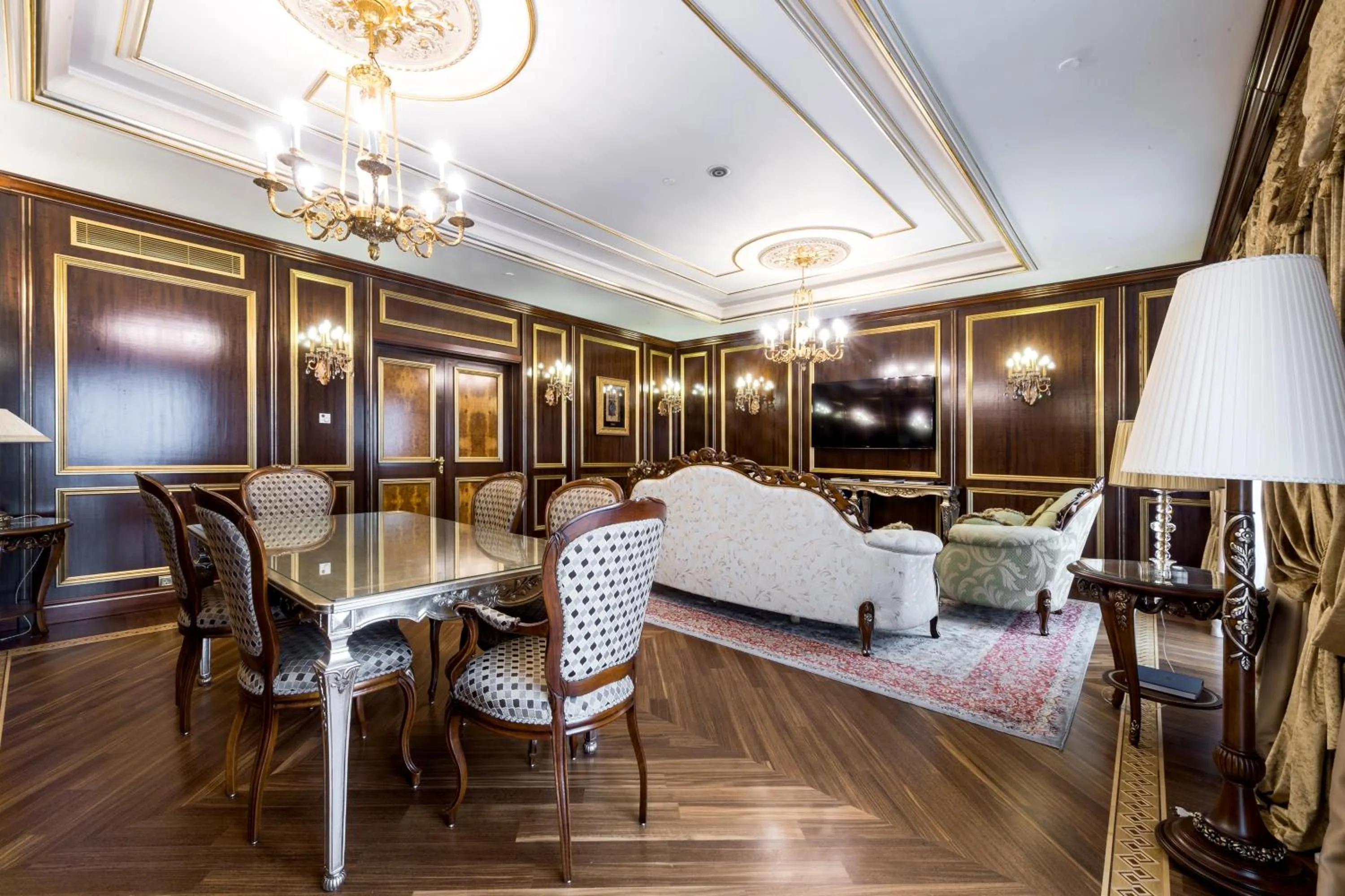 Living room in Rixos Khadisha Shymkent