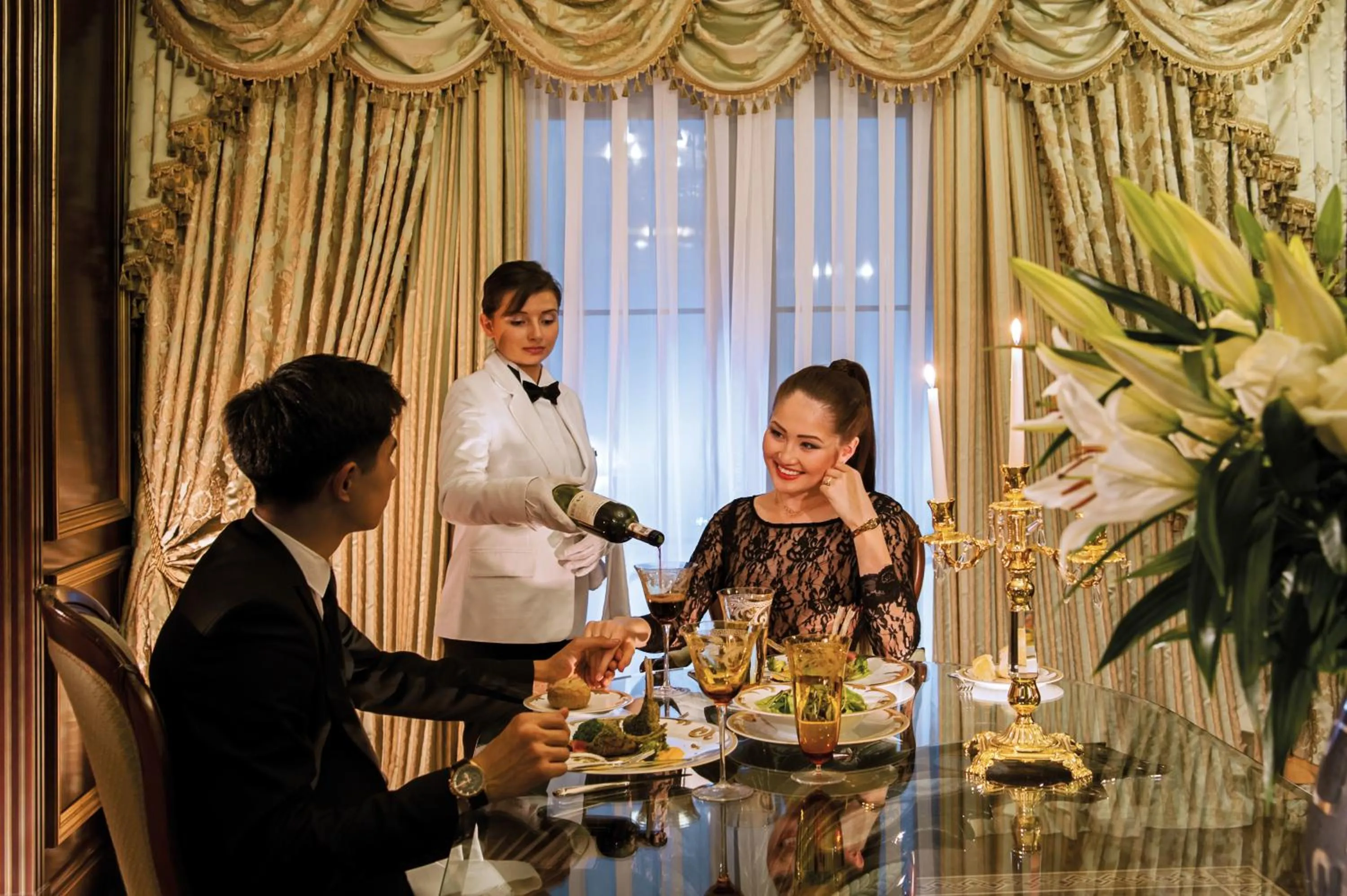 People in Rixos Khadisha Shymkent