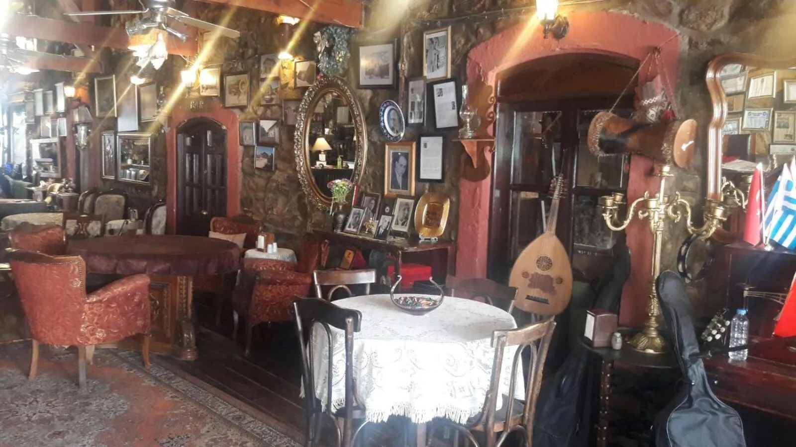 Lobby or reception in Otel Yorgo Seferis