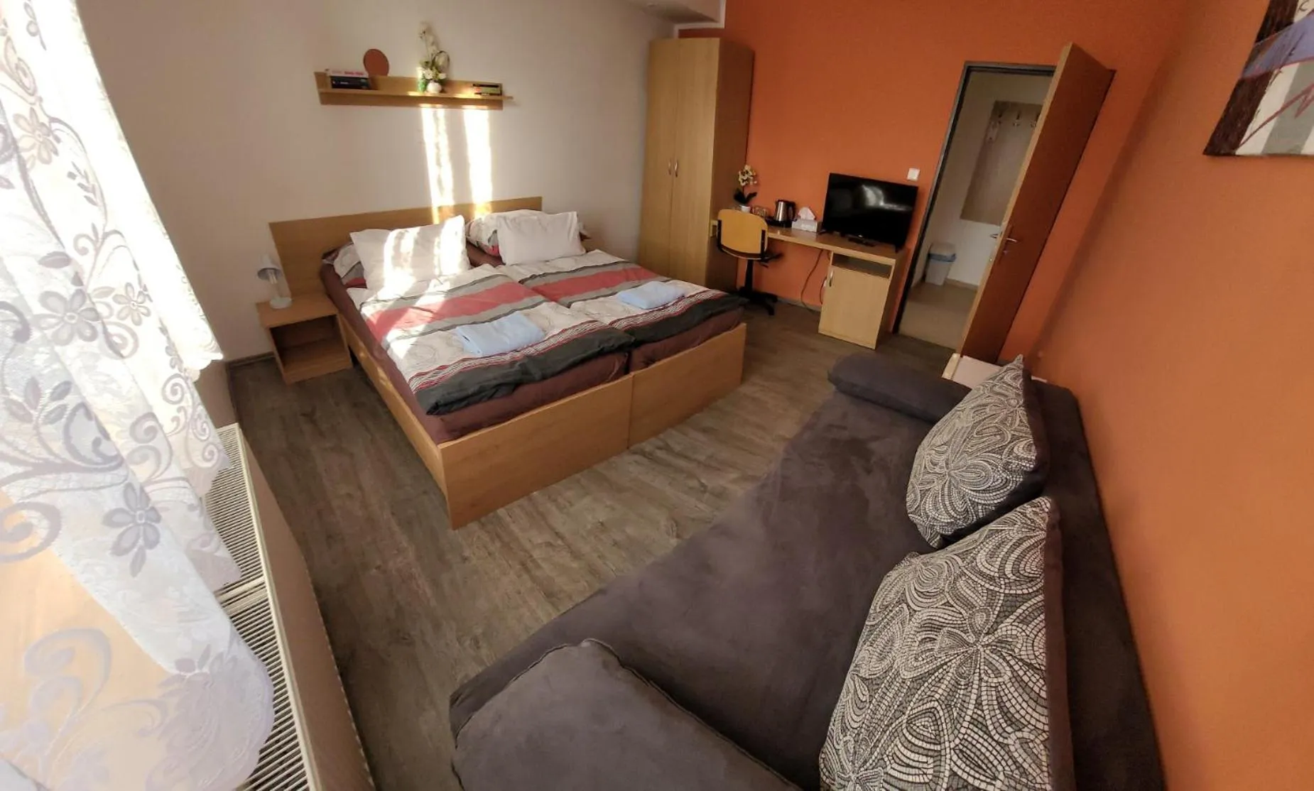 Photo of the whole room, Bed in Hotel Gól Prostějov