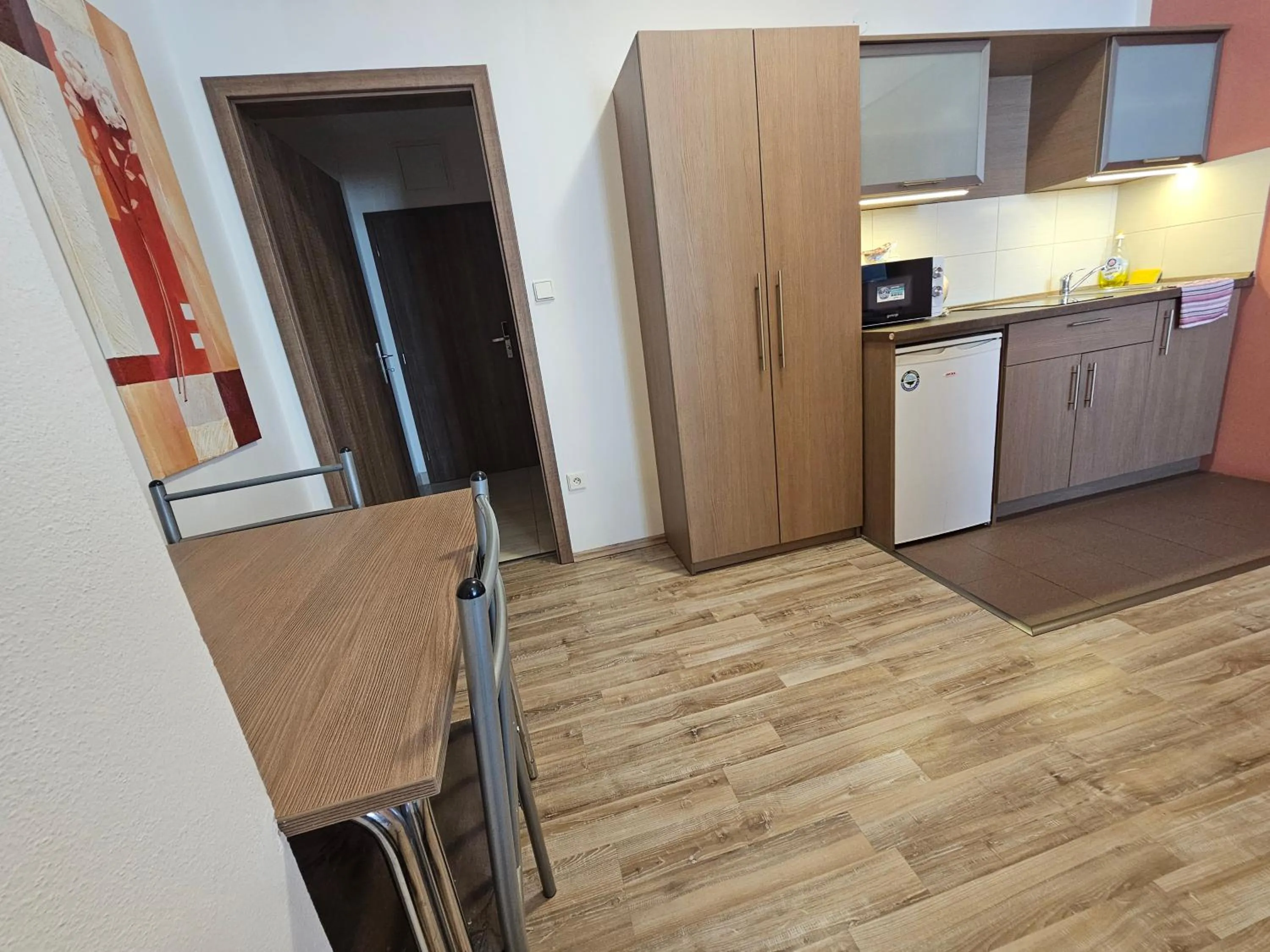 Kitchen or kitchenette in Hotel Gól Prostějov