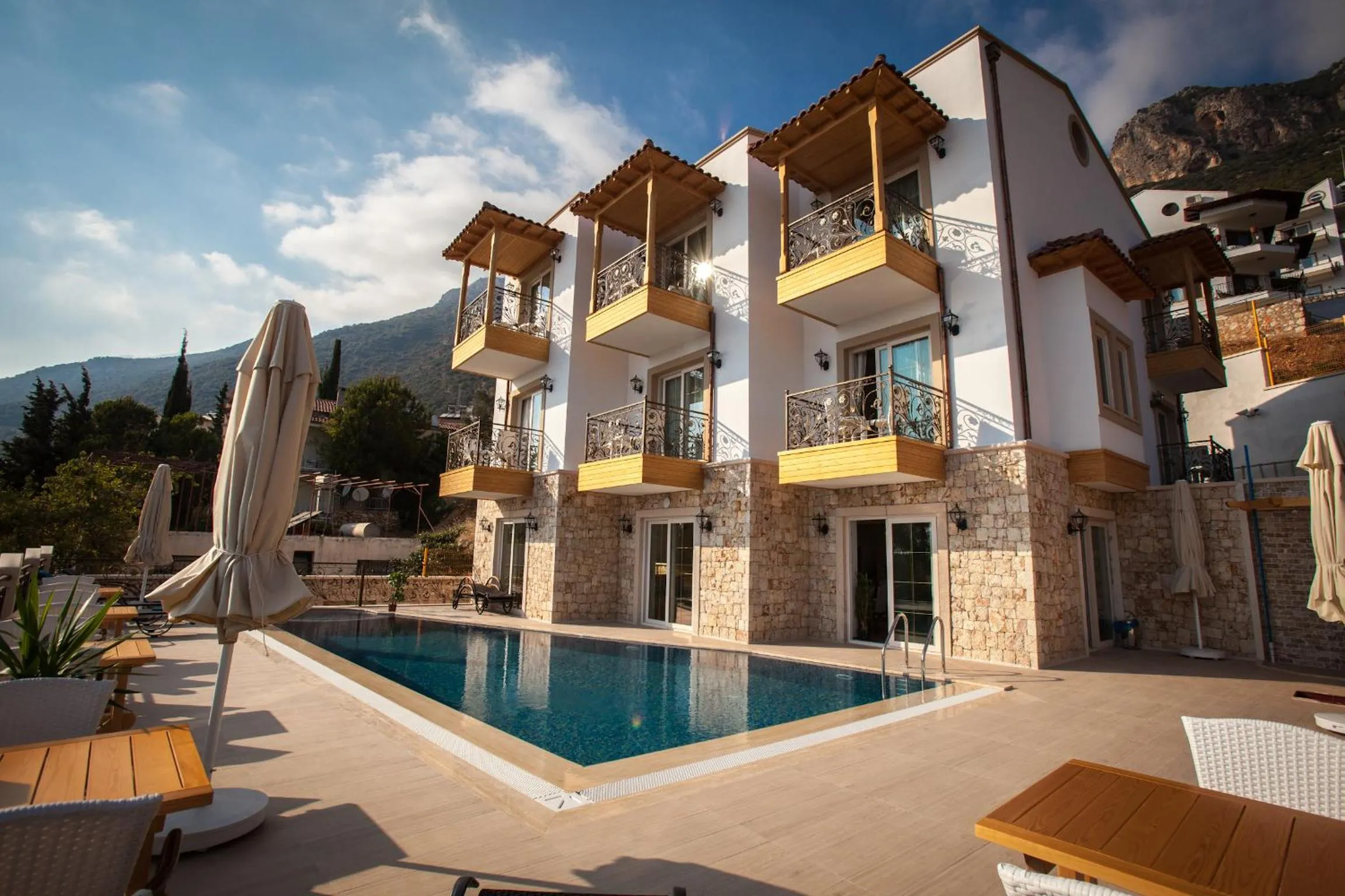 Bird's eye view in Hotel Aysima