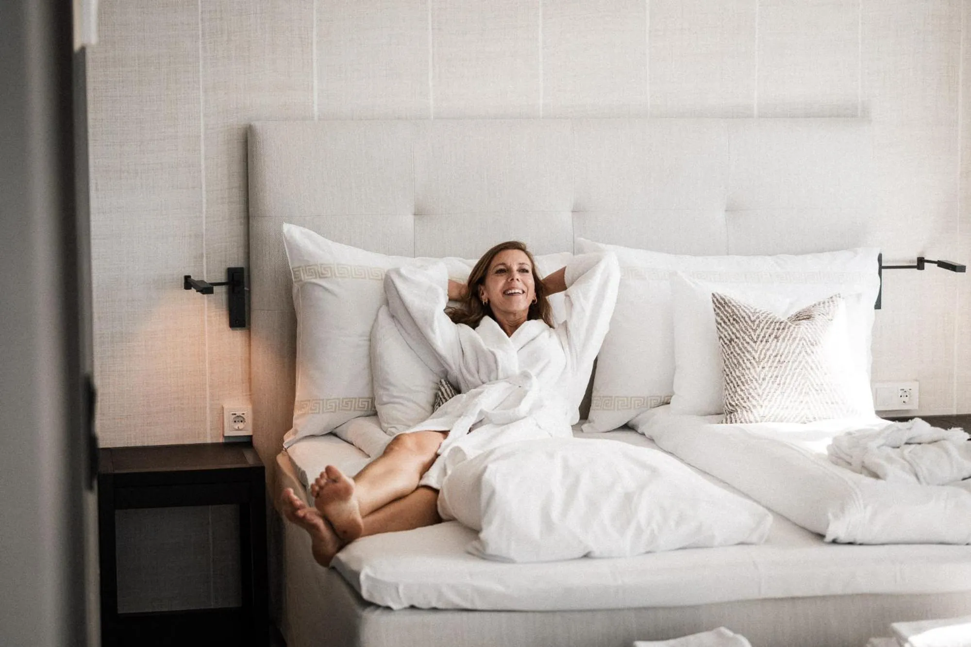 People, Bed in Quality Hotel Ulstein