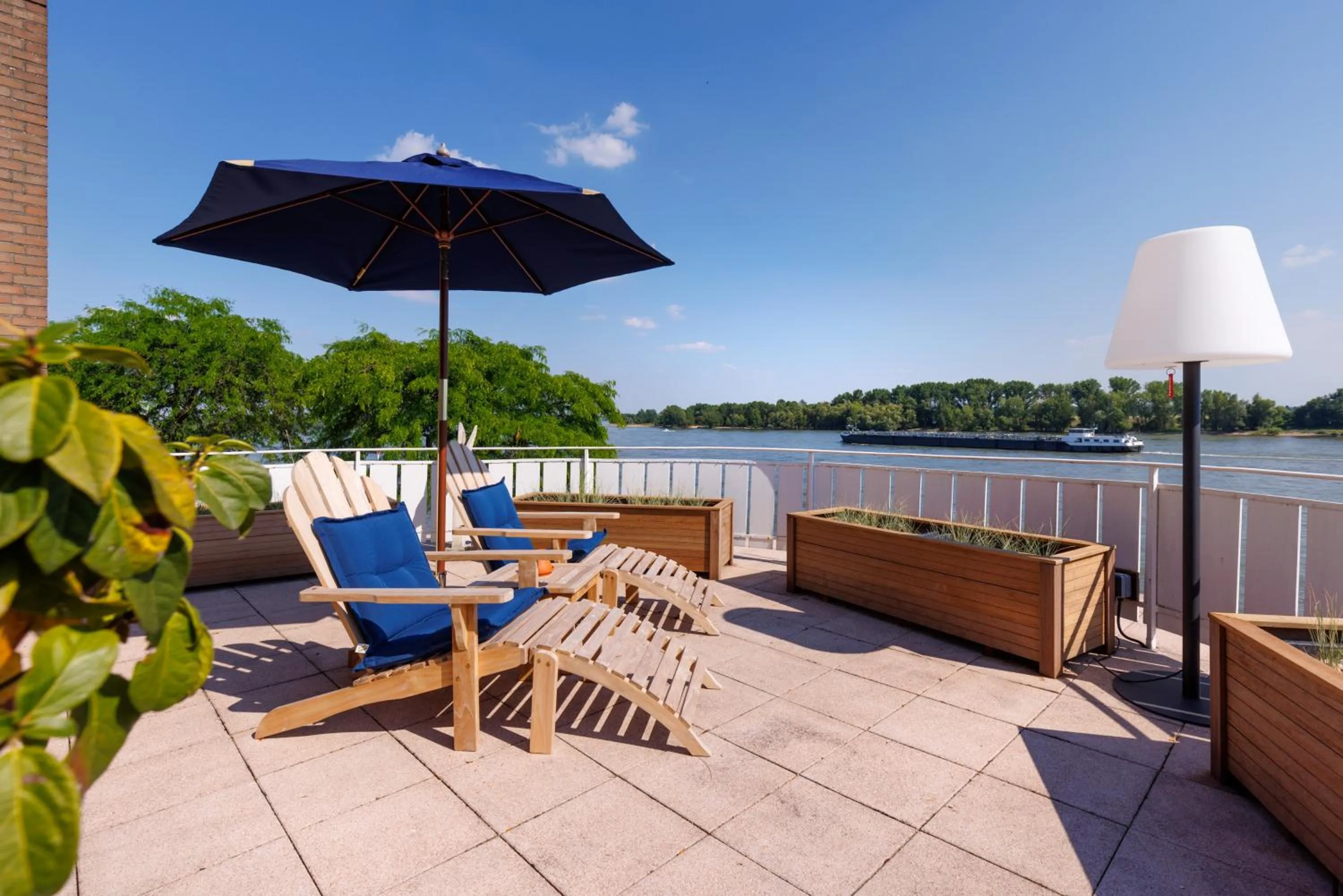 View (from property/room) in Logierhaus RheintorEins