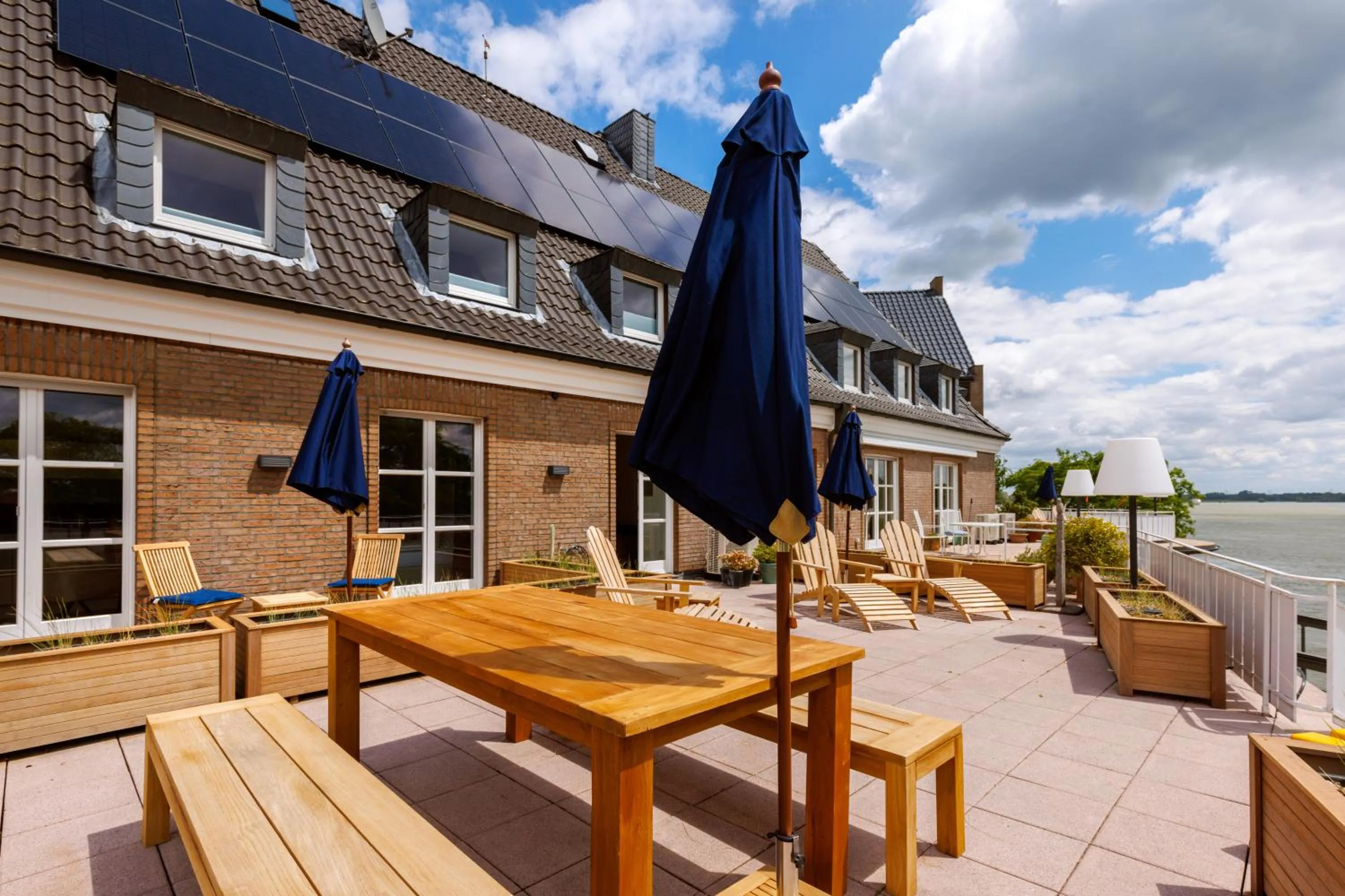 Balcony/Terrace in Logierhaus RheintorEins