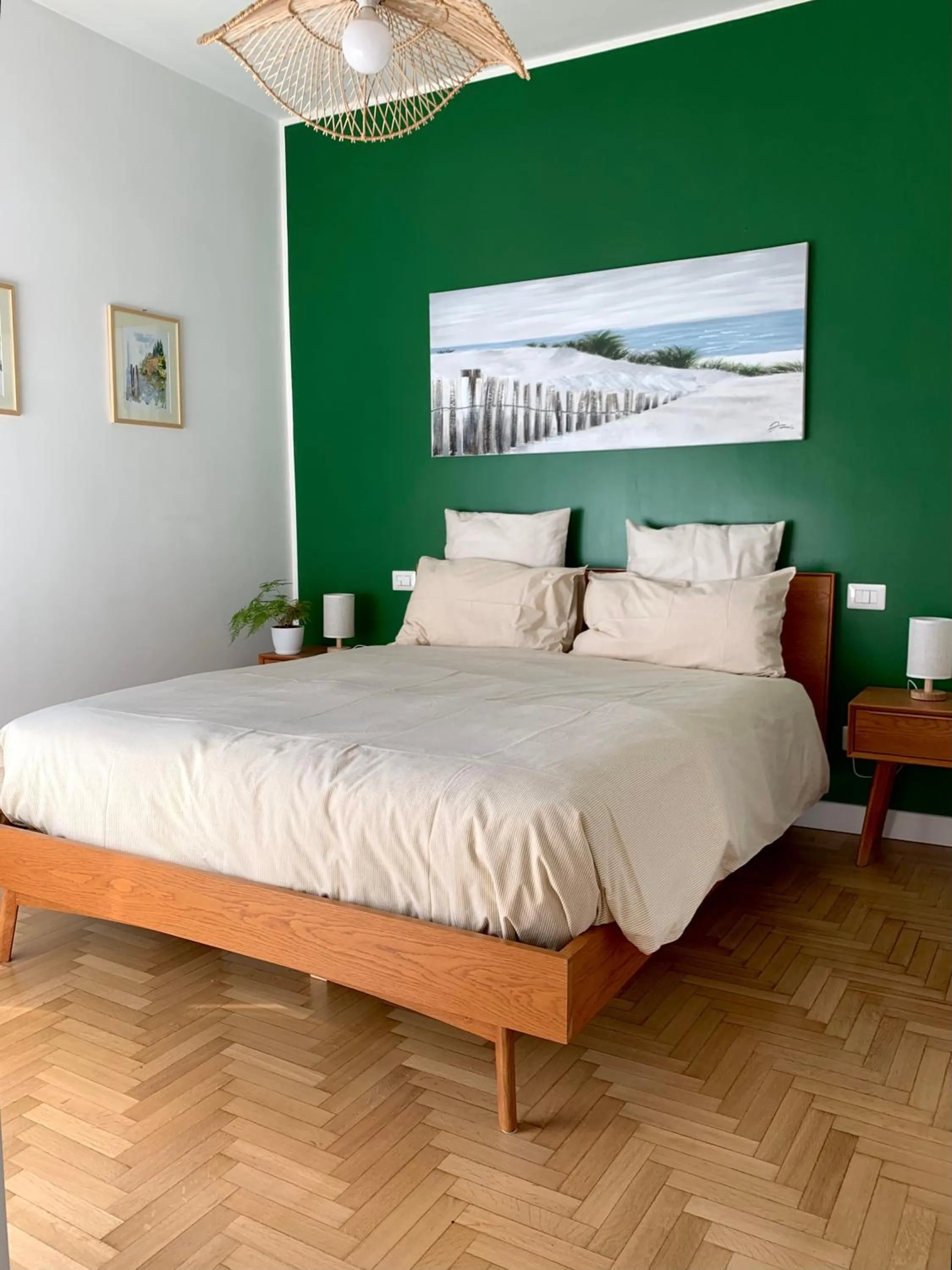Bed in Aurelia House Garden