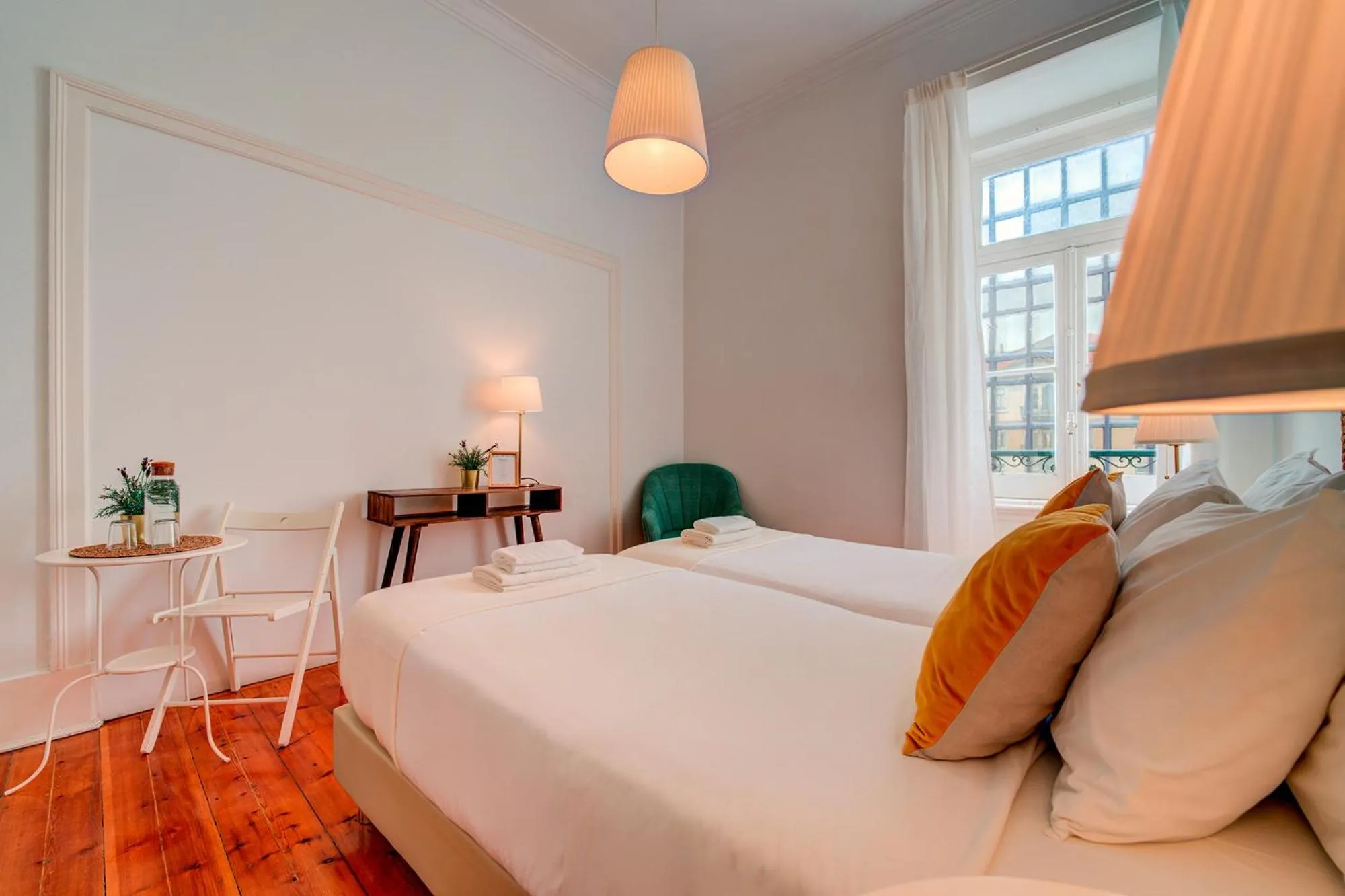 Bed in Chalet D´Ávila Guest House