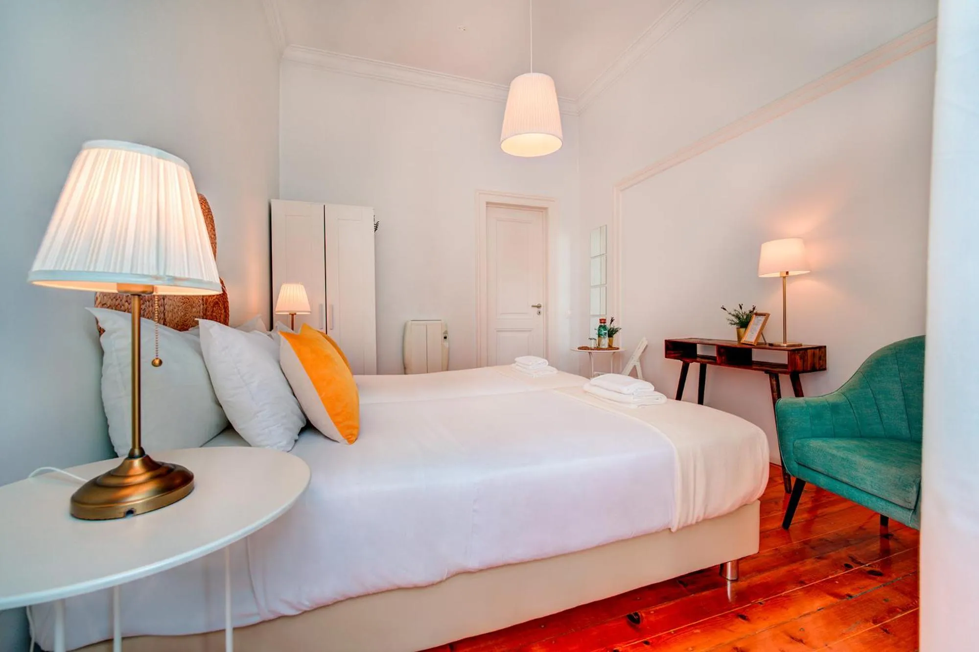 Bed in Chalet D´Ávila Guest House