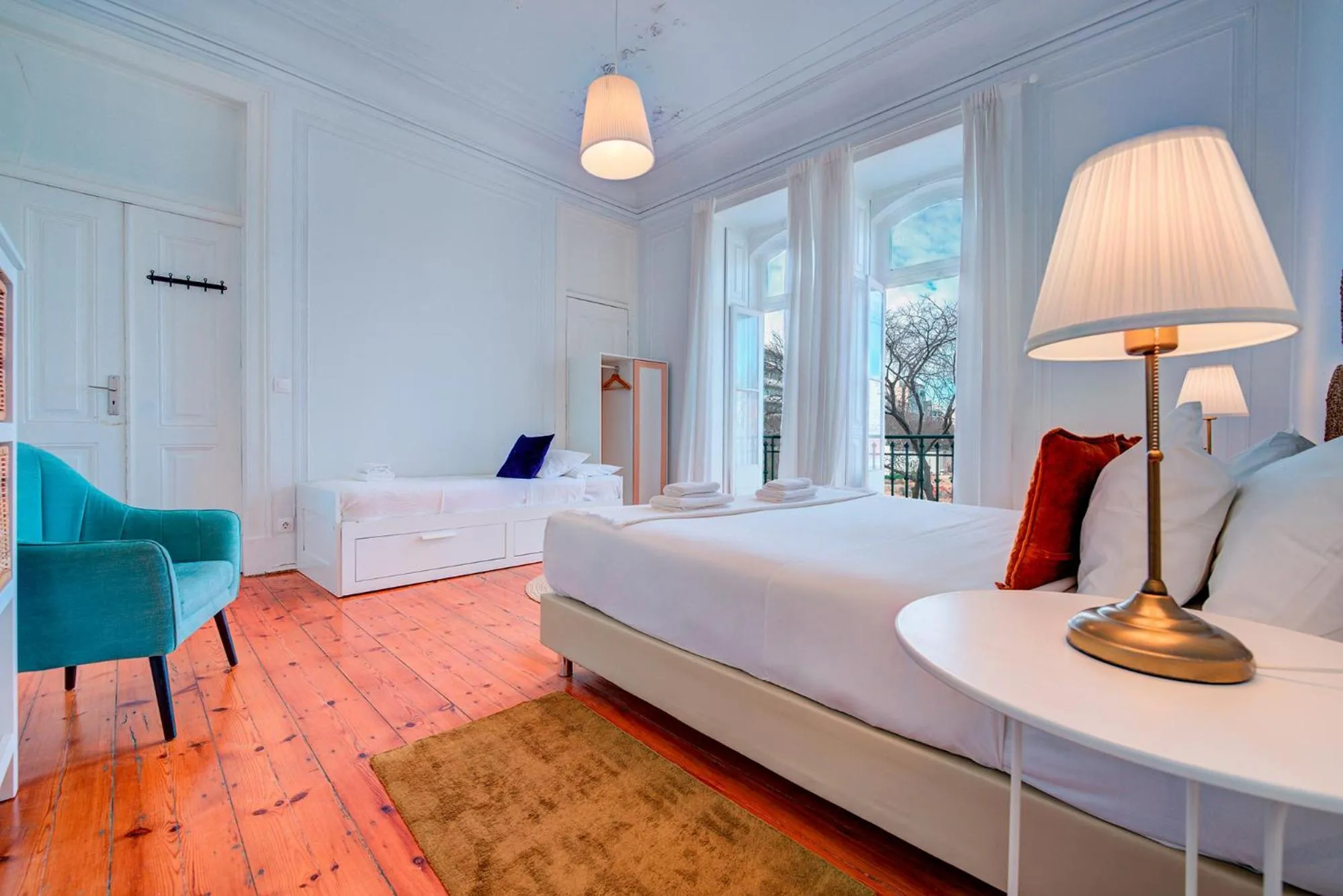 Bed in Chalet D´Ávila Guest House