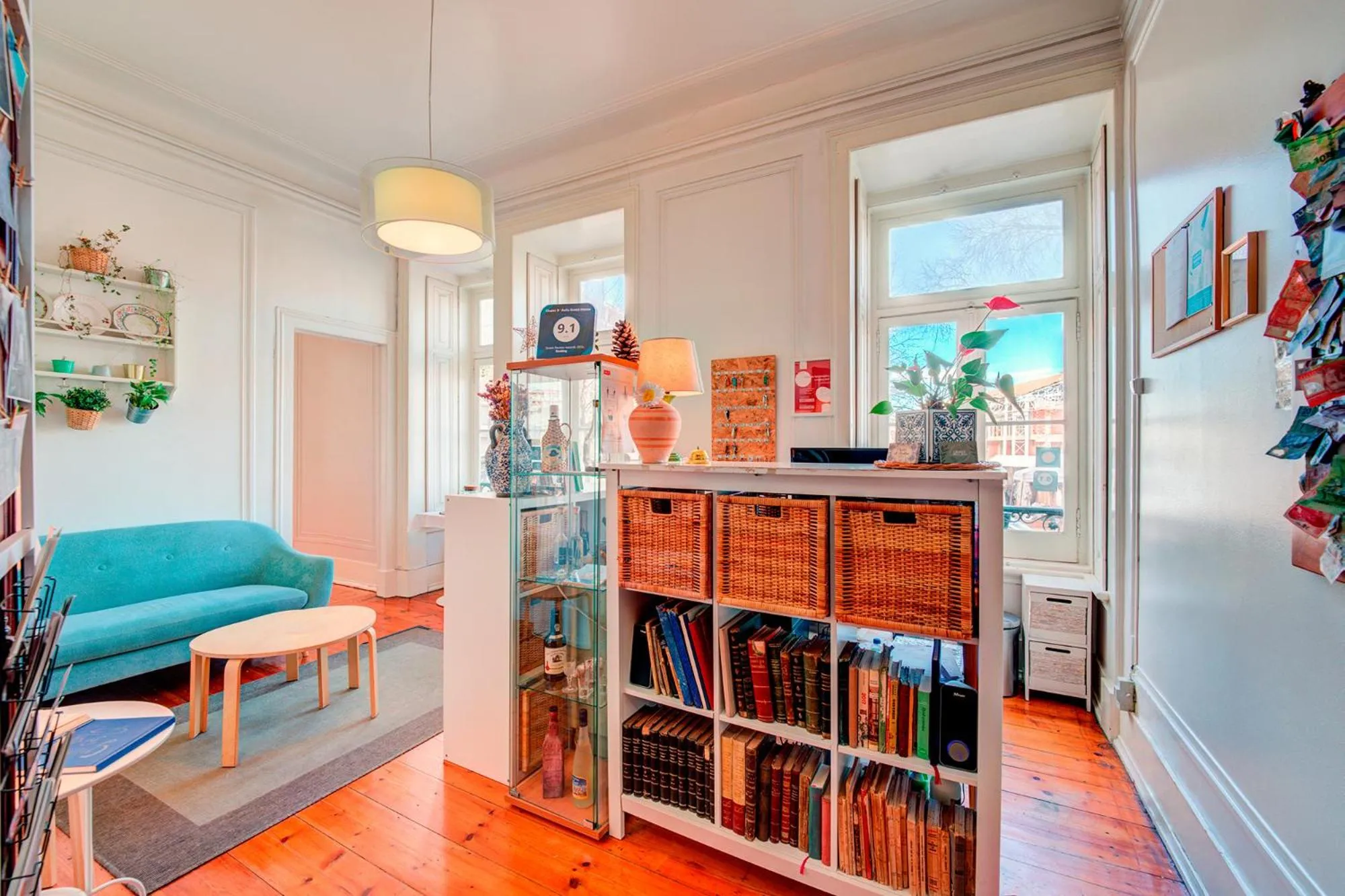 Lobby or reception in Chalet D´Ávila Guest House