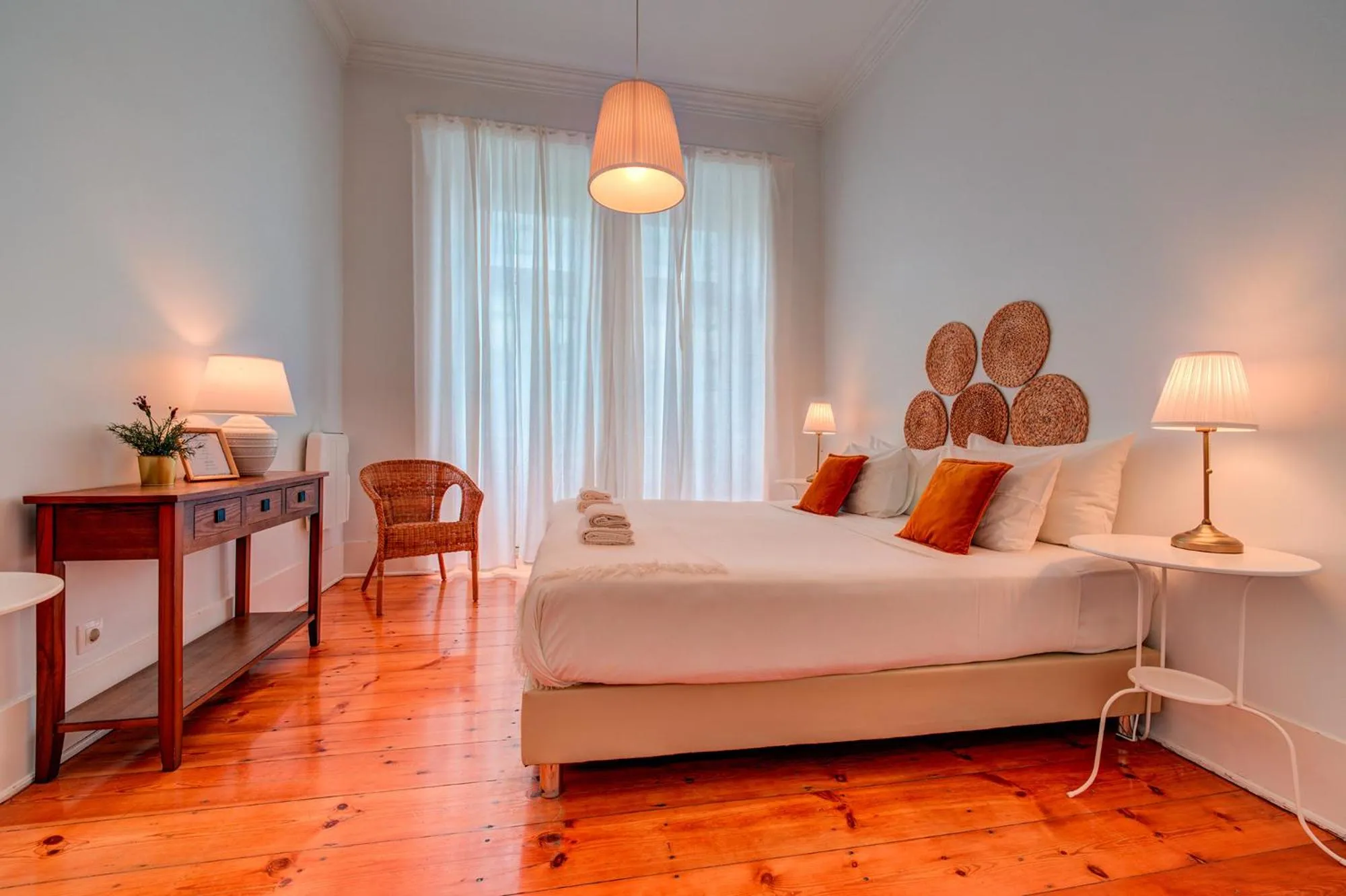 Bed in Chalet D´Ávila Guest House