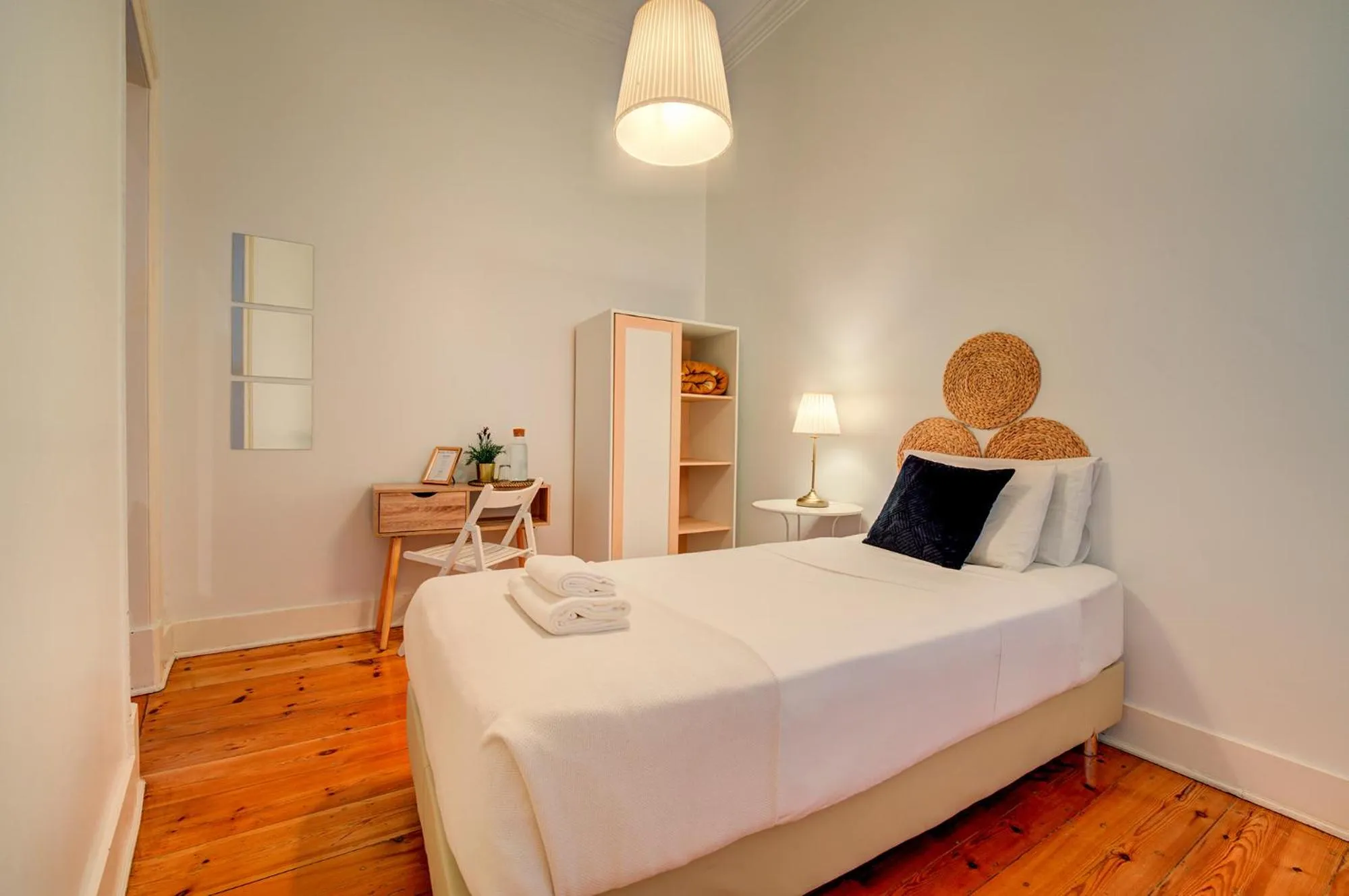 Bed in Chalet D´Ávila Guest House