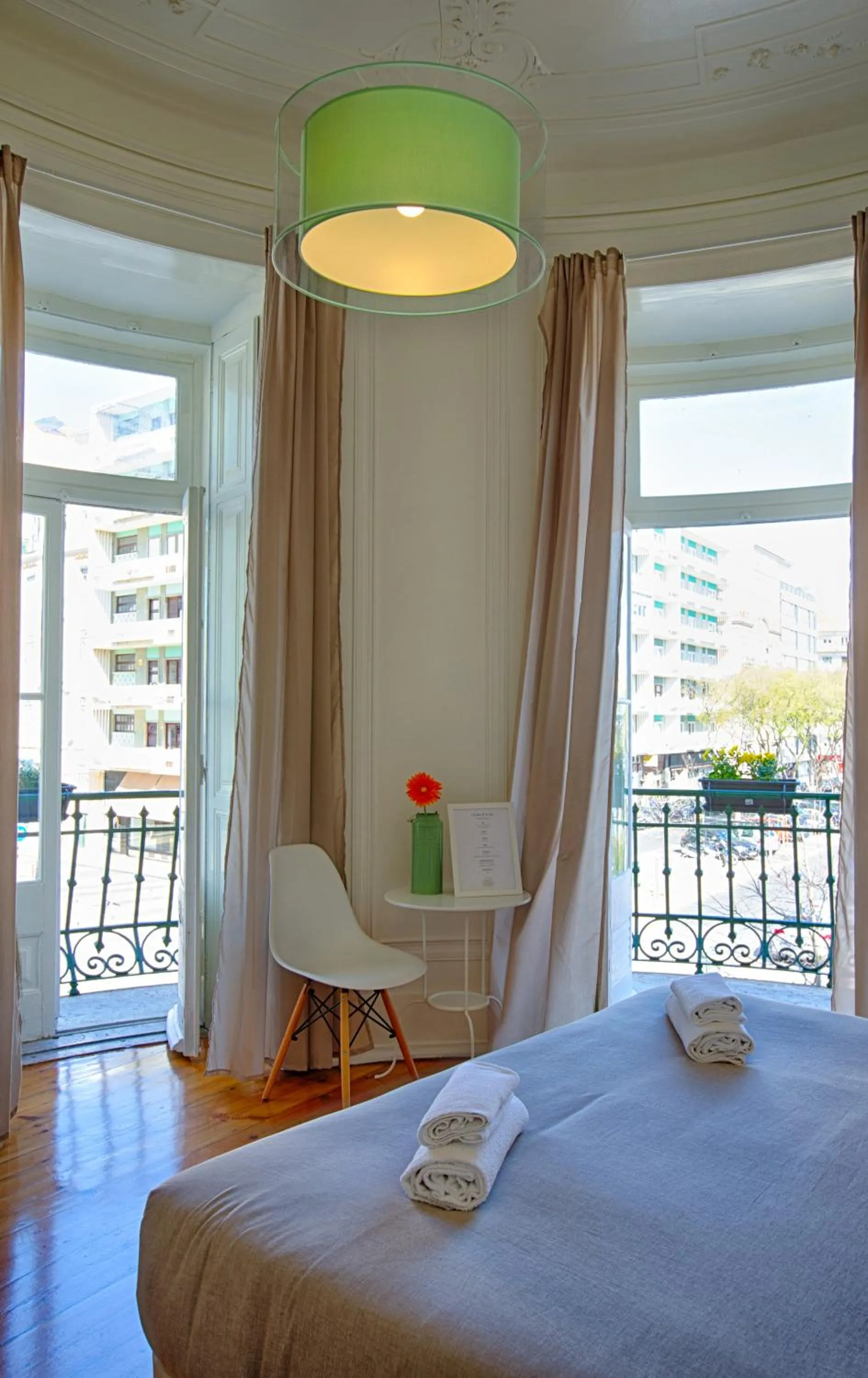 Bed in Chalet D´Ávila Guest House