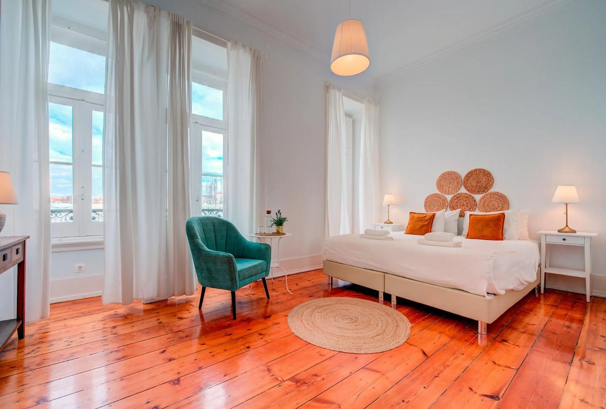 Bed in Chalet D´Ávila Guest House