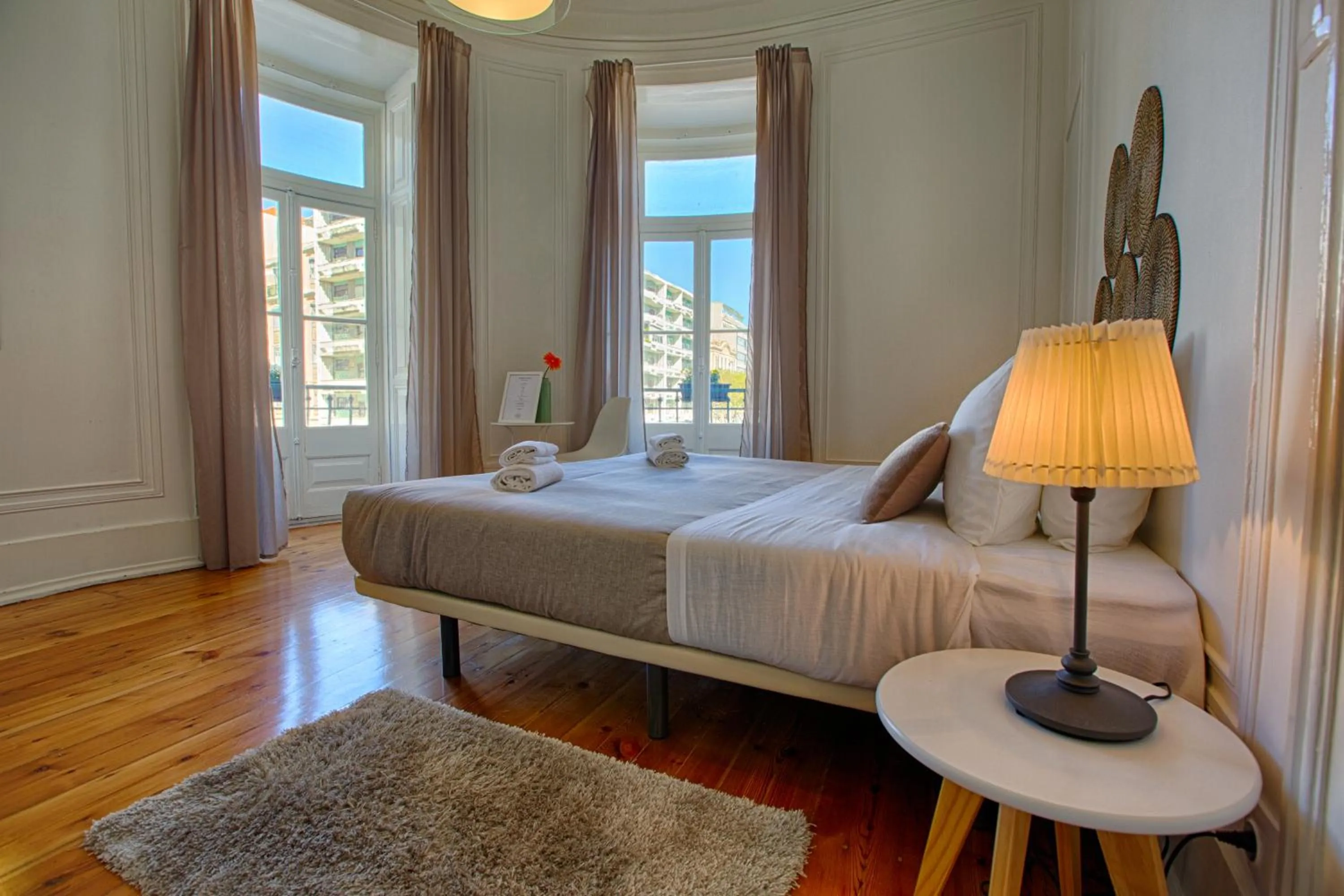 Bed in Chalet D´Ávila Guest House