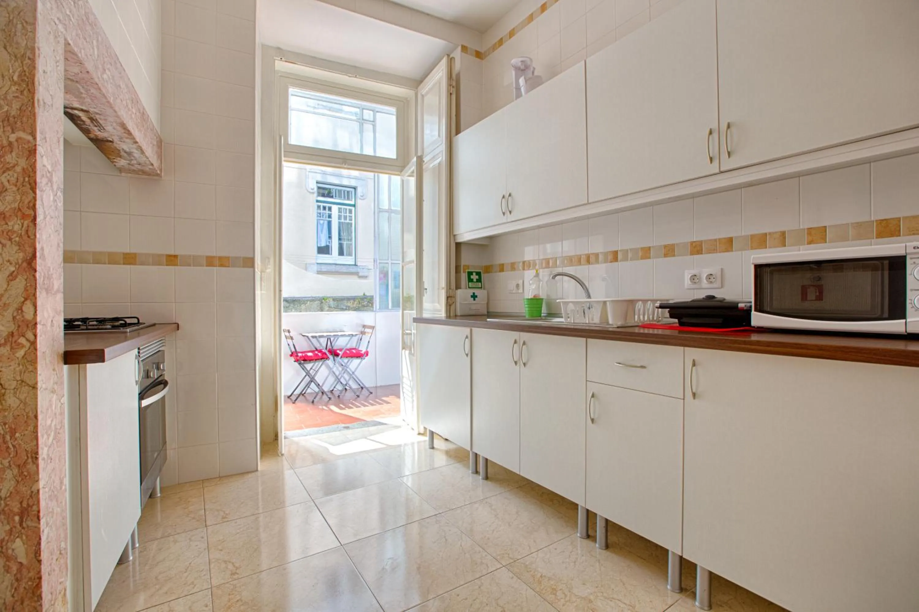 Kitchen or kitchenette in Chalet D´Ávila Guest House