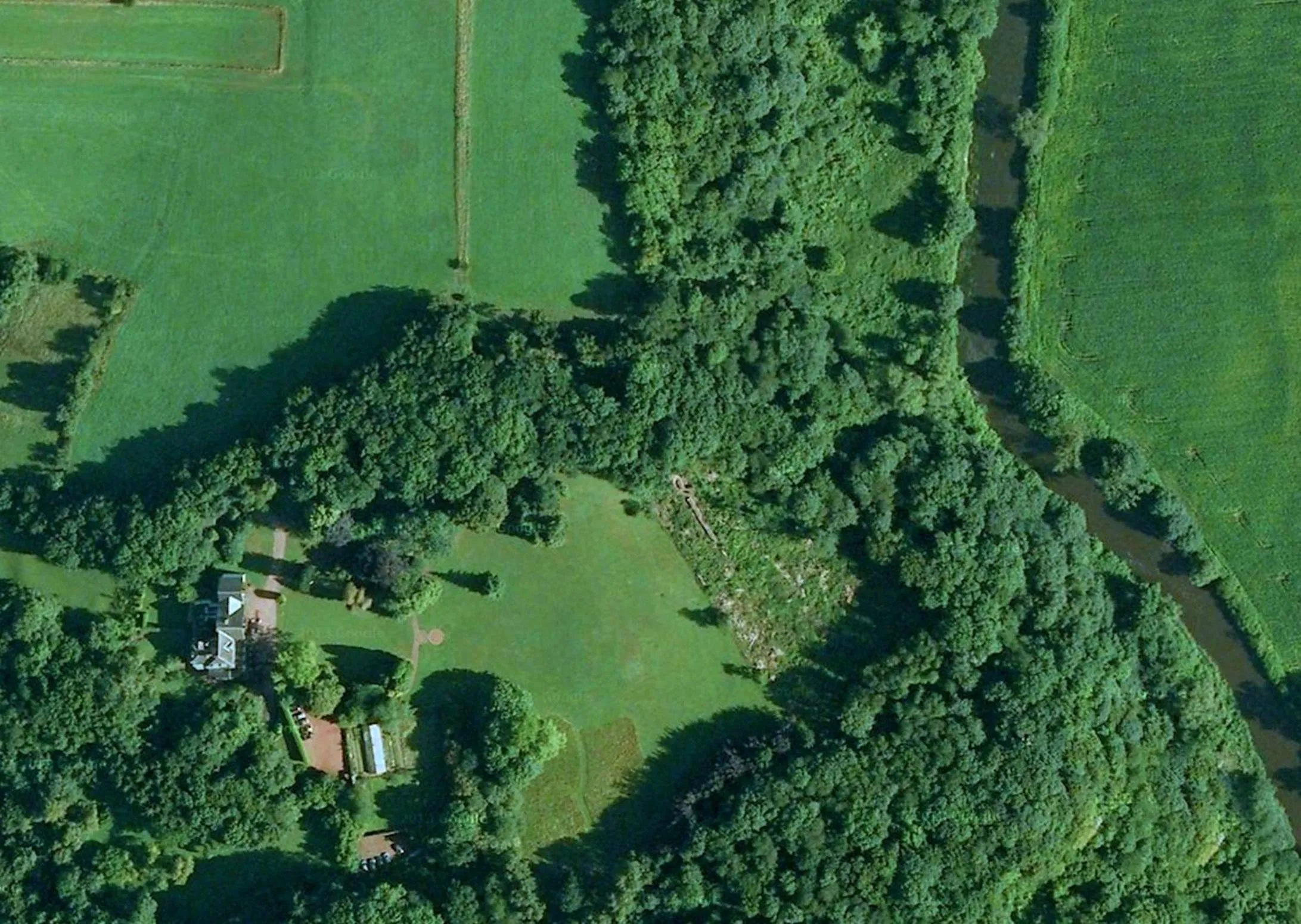 Bird's eye view in Lafarques