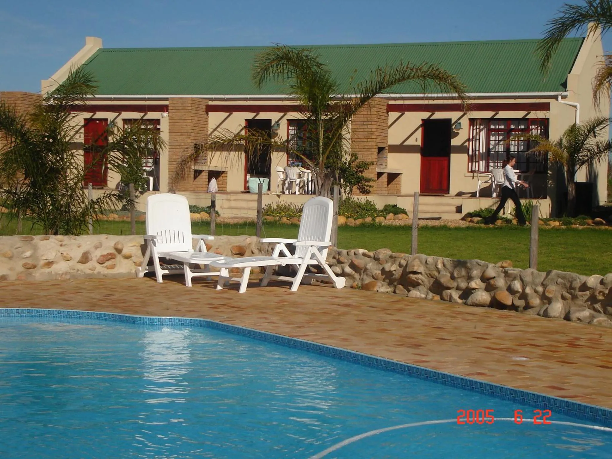 Patio in Skilpadvlei Wine Farm