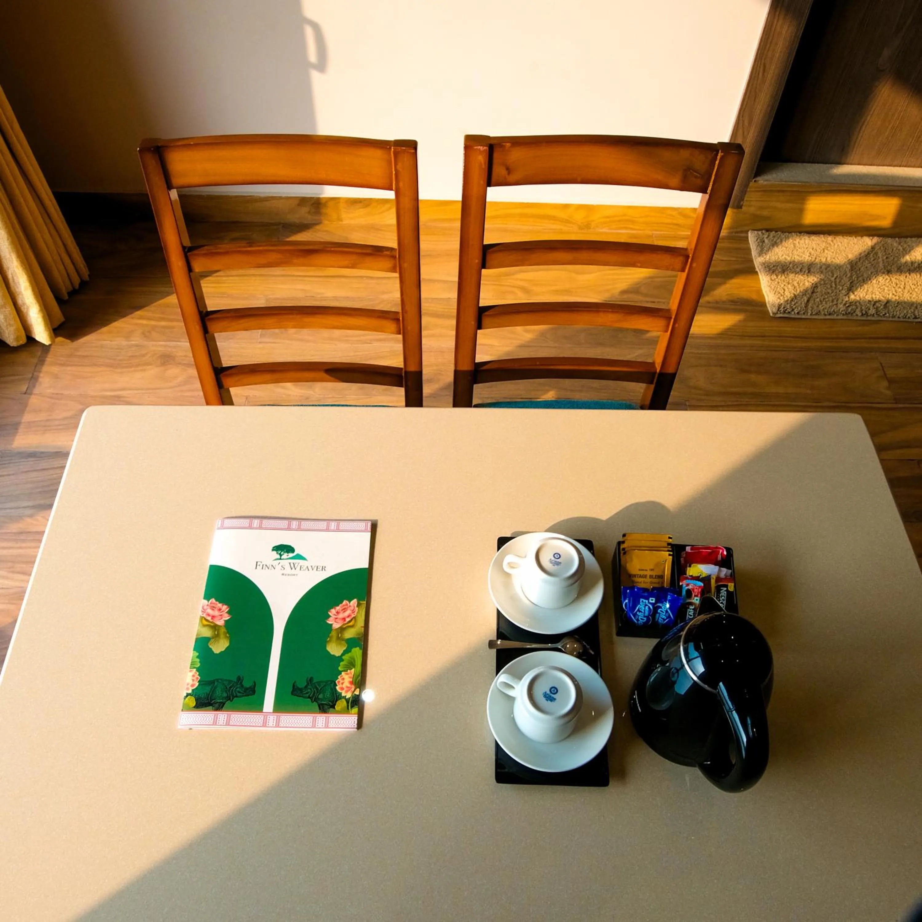 Coffee/tea facilities in Finn's Weaver Resort, Kaziranga