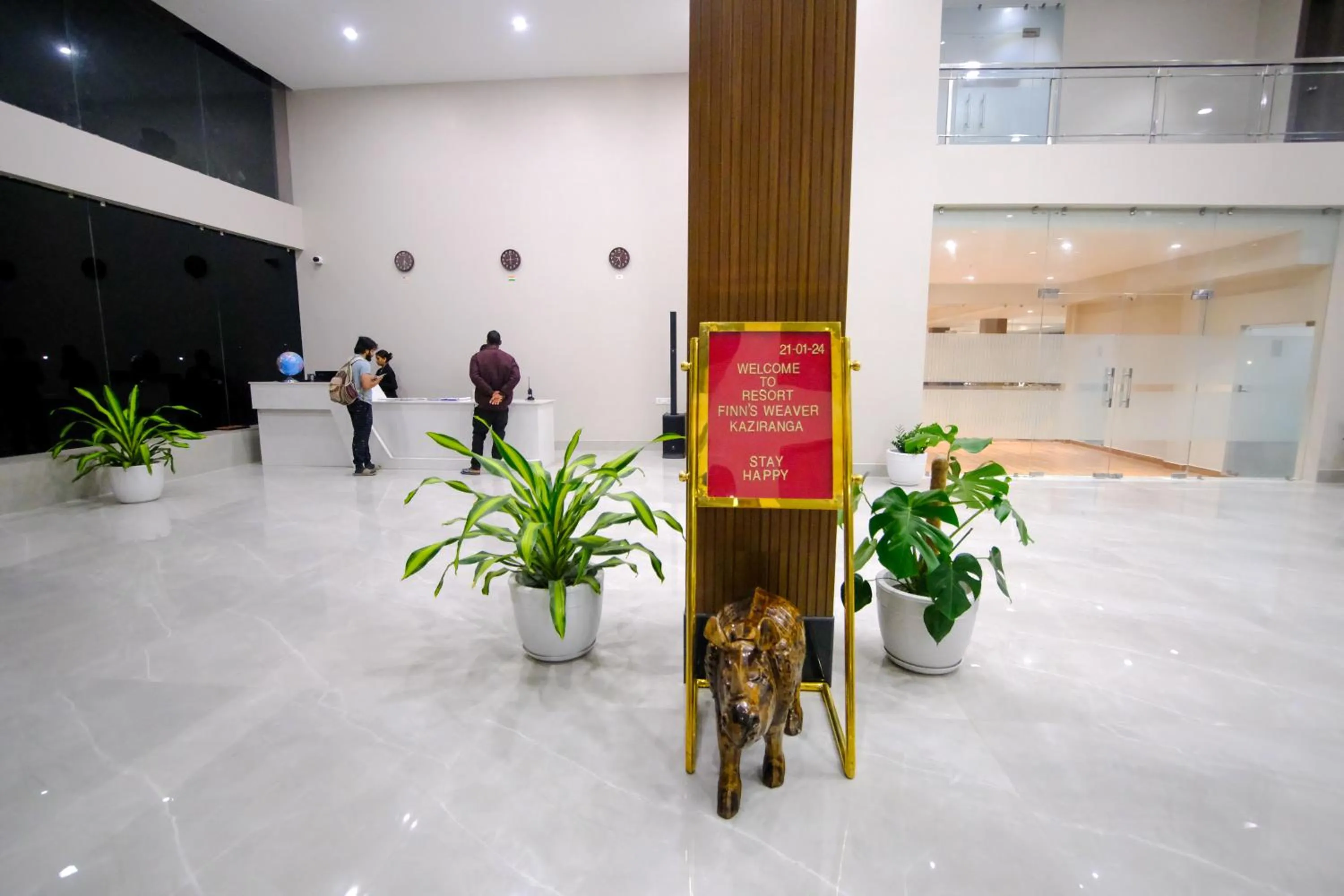 Lobby or reception in Finn's Weaver Resort, Kaziranga