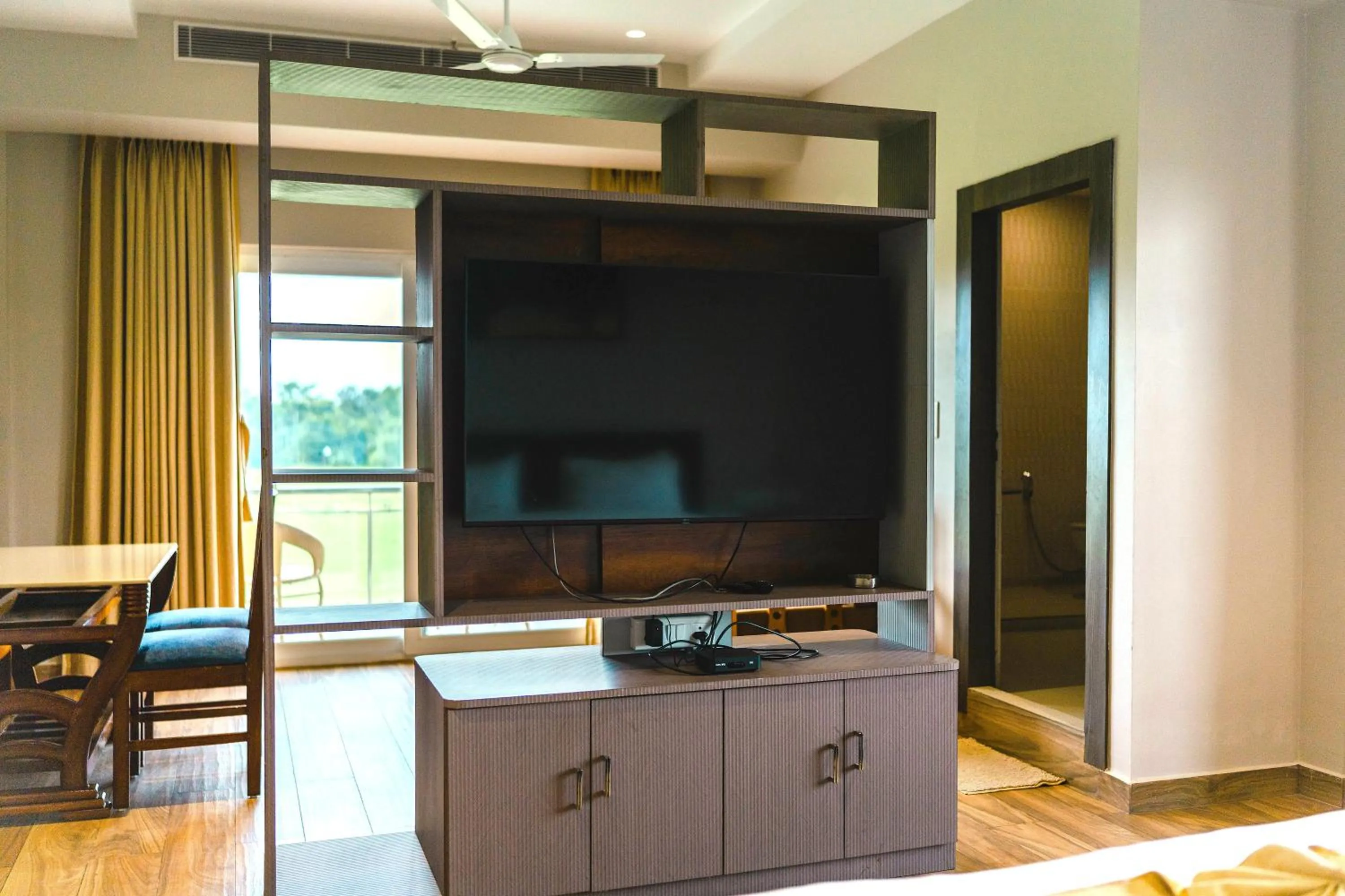 TV and multimedia in Finn's Weaver Resort, Kaziranga