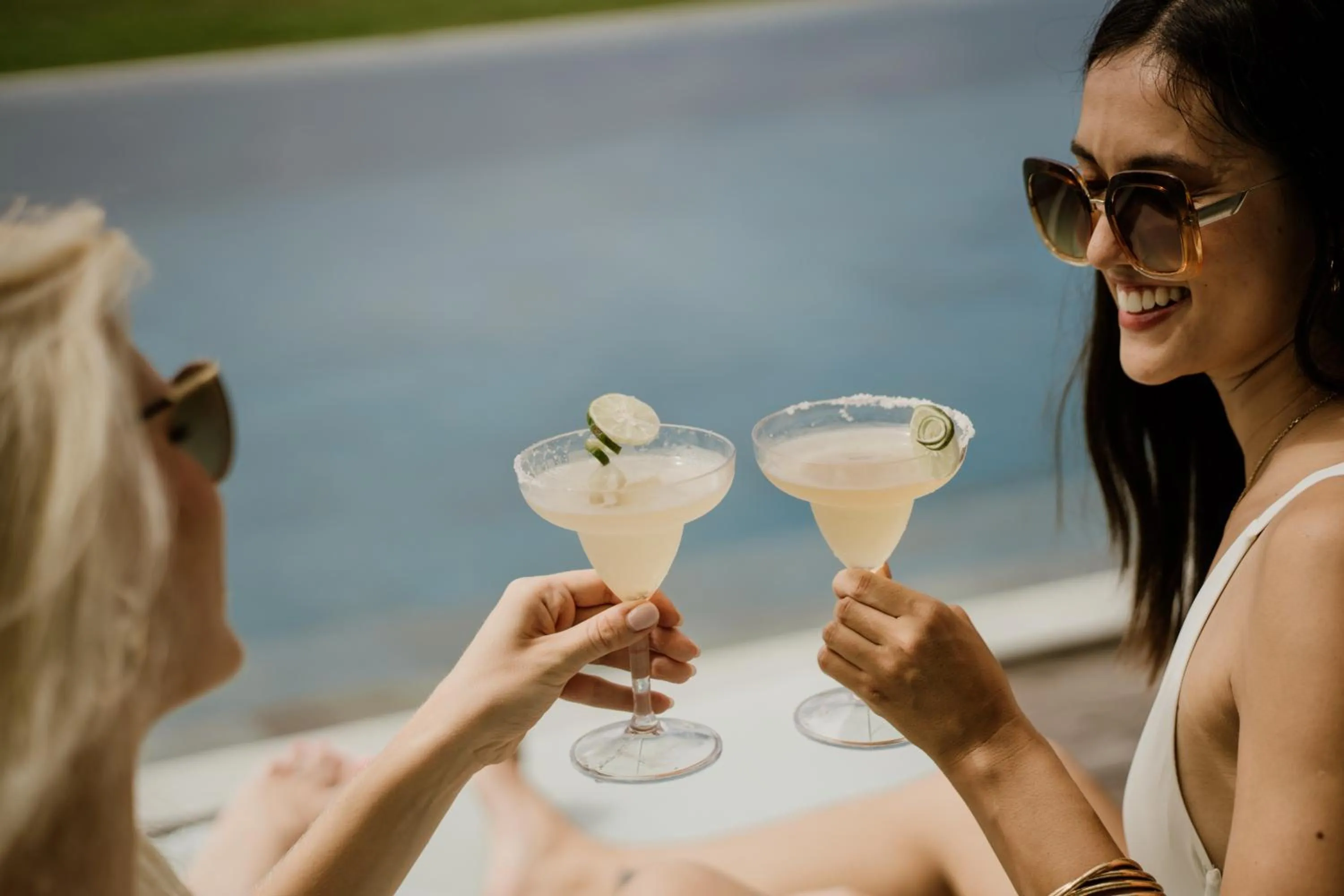 Lounge or bar in Oshom Bali at Nuanu Creative City