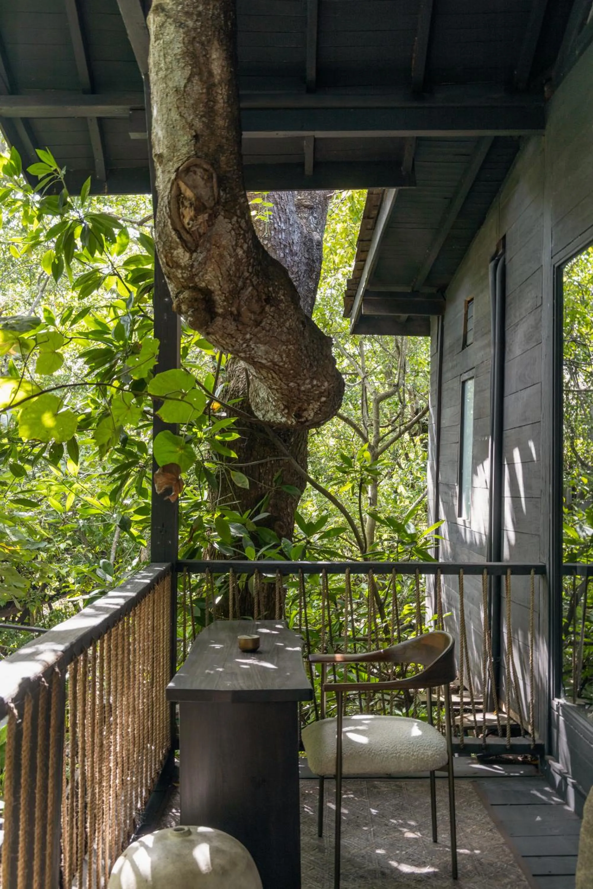 Balcony/Terrace in Oshom Bali at Nuanu Creative City