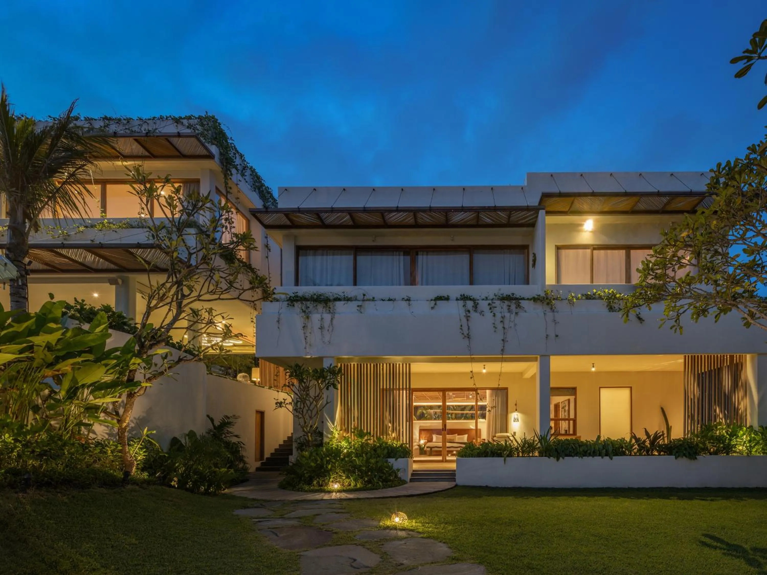 Property building in Oshom Bali at Nuanu Creative City