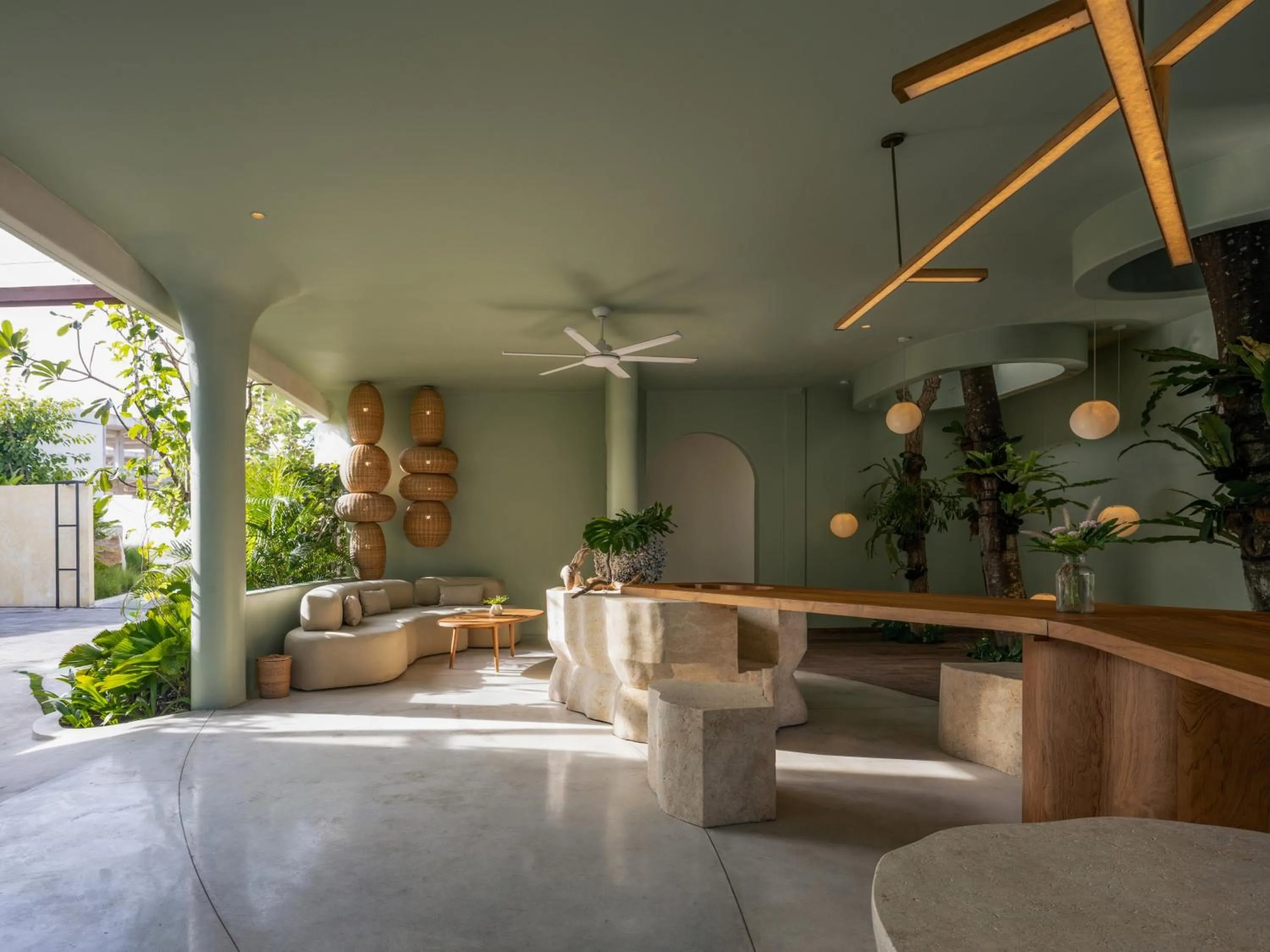 Lobby or reception in Oshom Bali at Nuanu Creative City