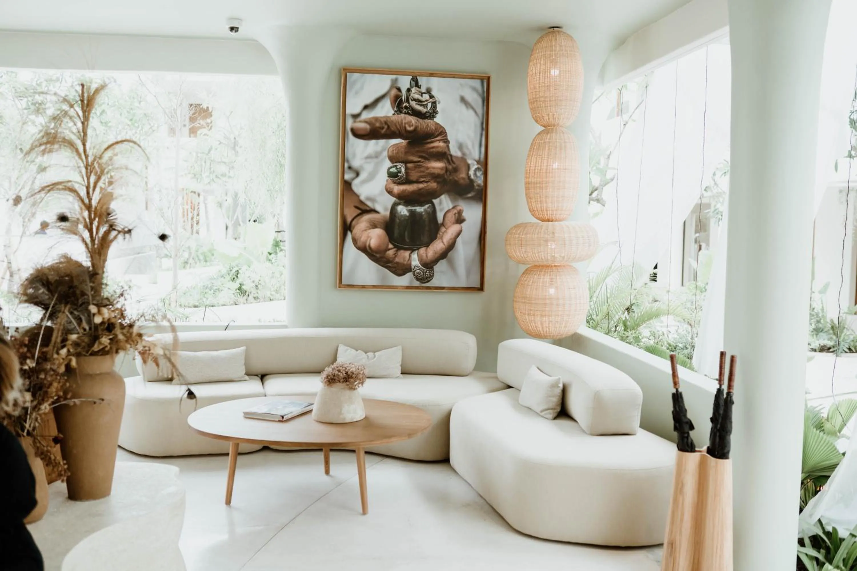 Lobby or reception in Oshom Bali at Nuanu Creative City