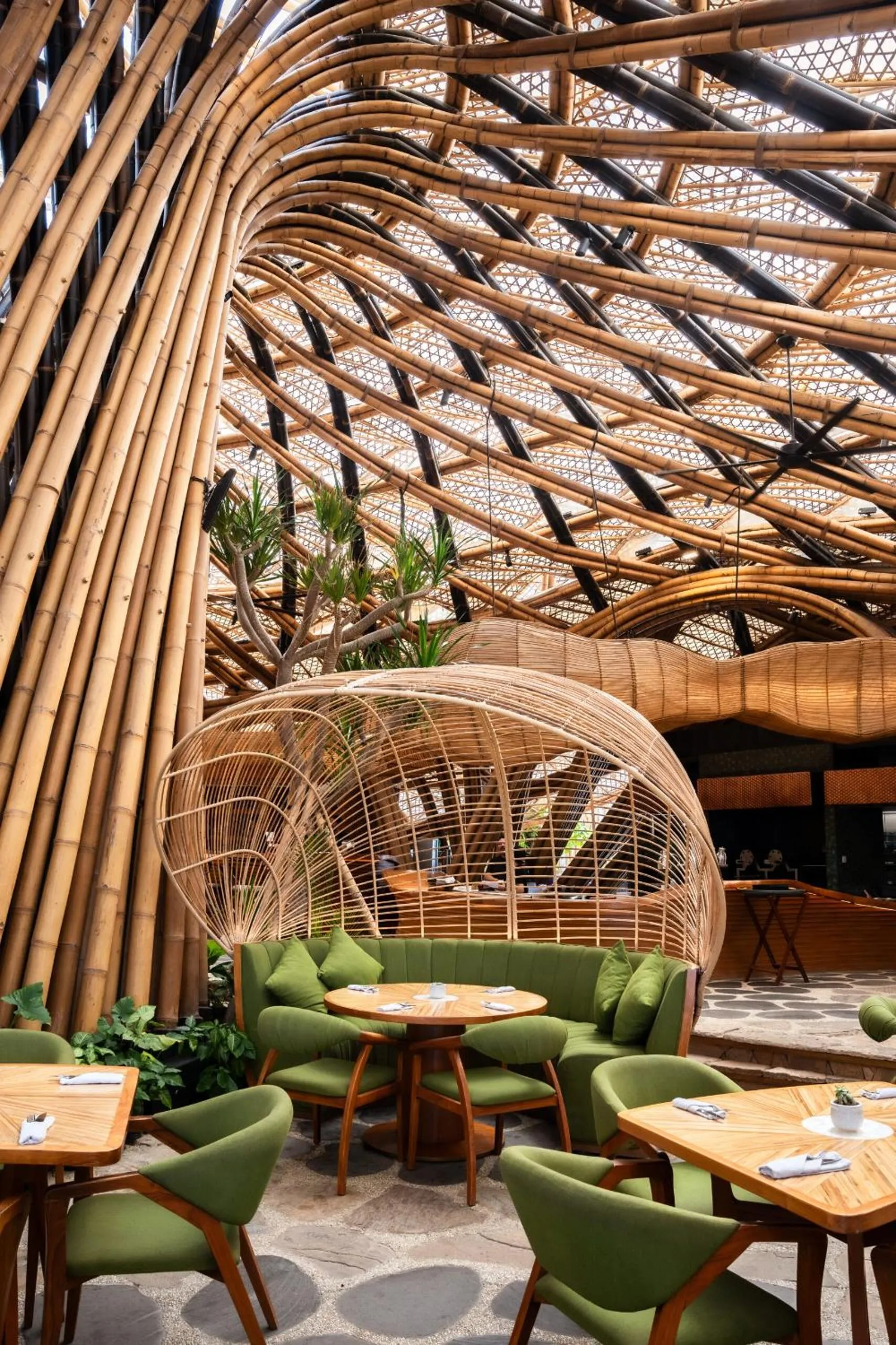 Entertainment in Oshom Bali at Nuanu Creative City