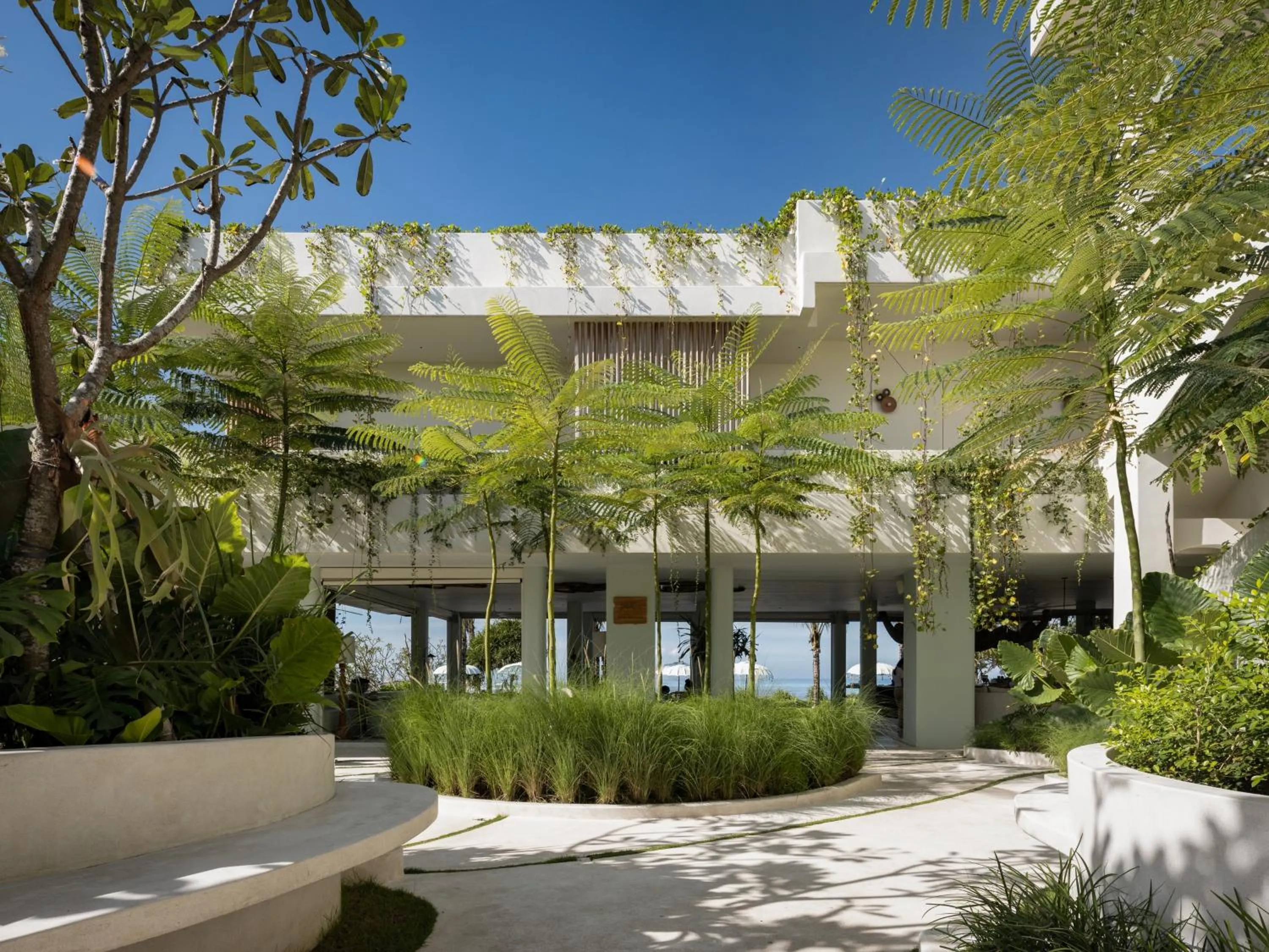 Property building in Oshom Bali at Nuanu Creative City