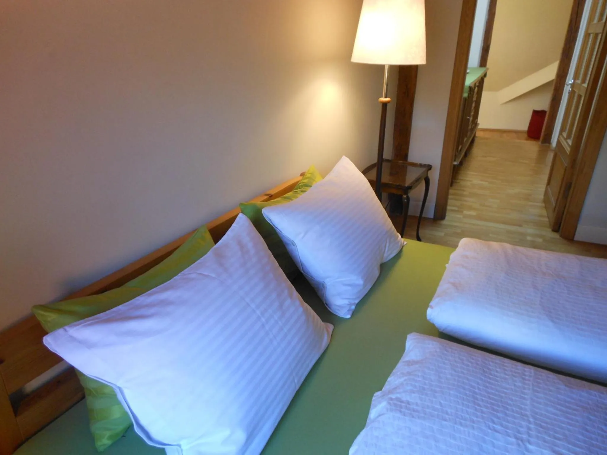 Decorative detail, Bed in Daukanto Apartments