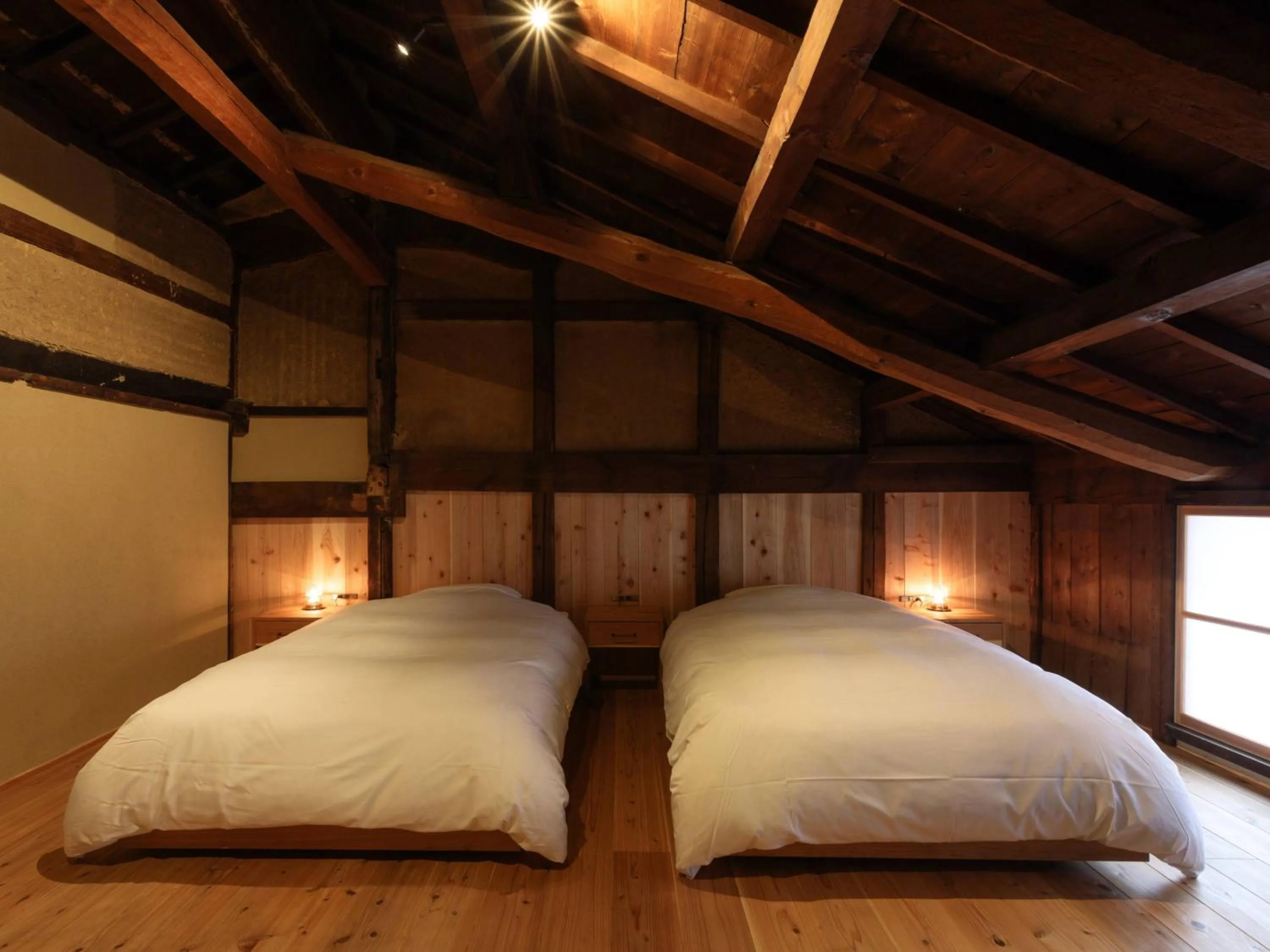 Photo of the whole room, Bed in RITA Izumo Sagiura