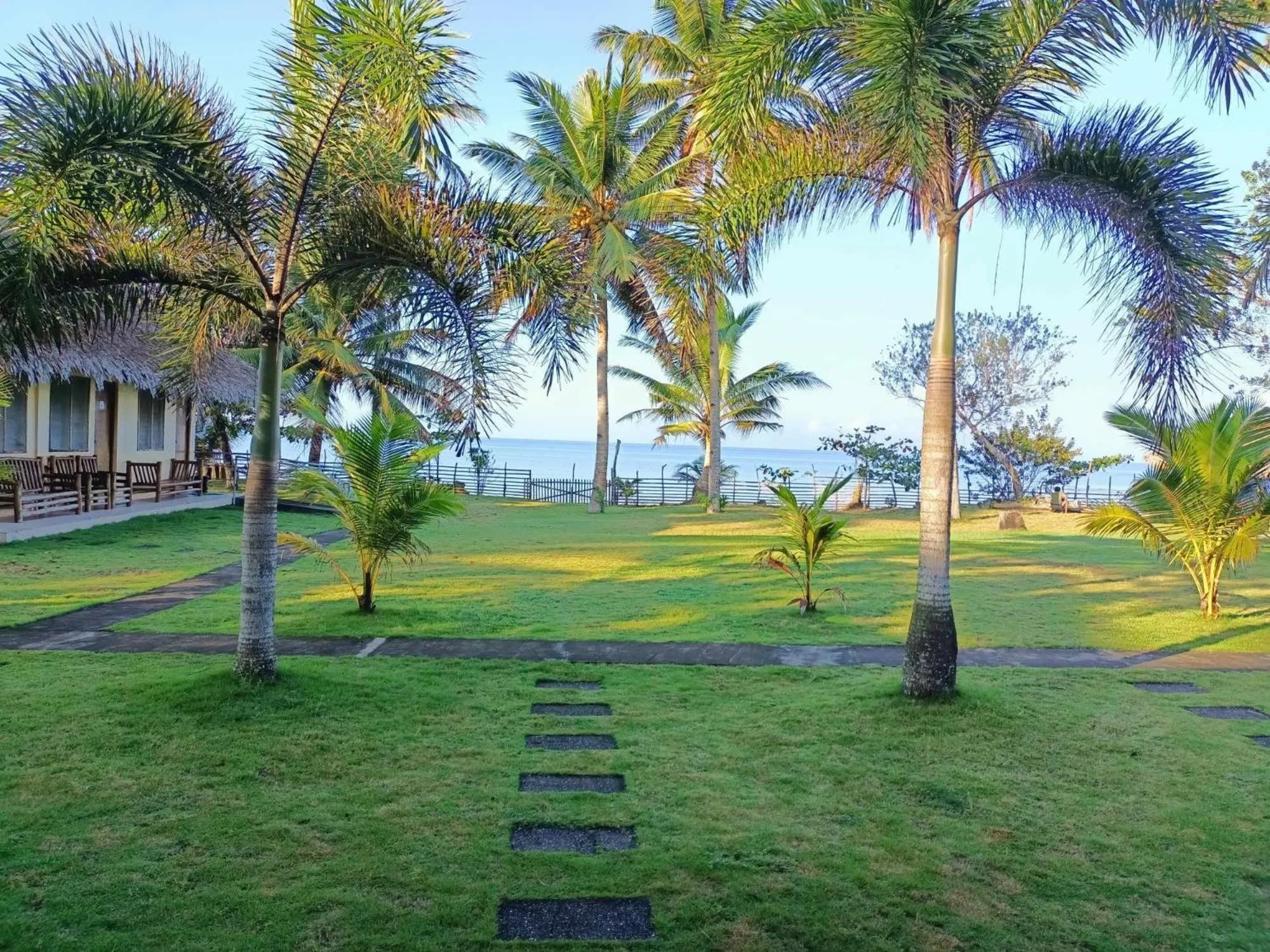 Garden in Dancalan Beach Resort