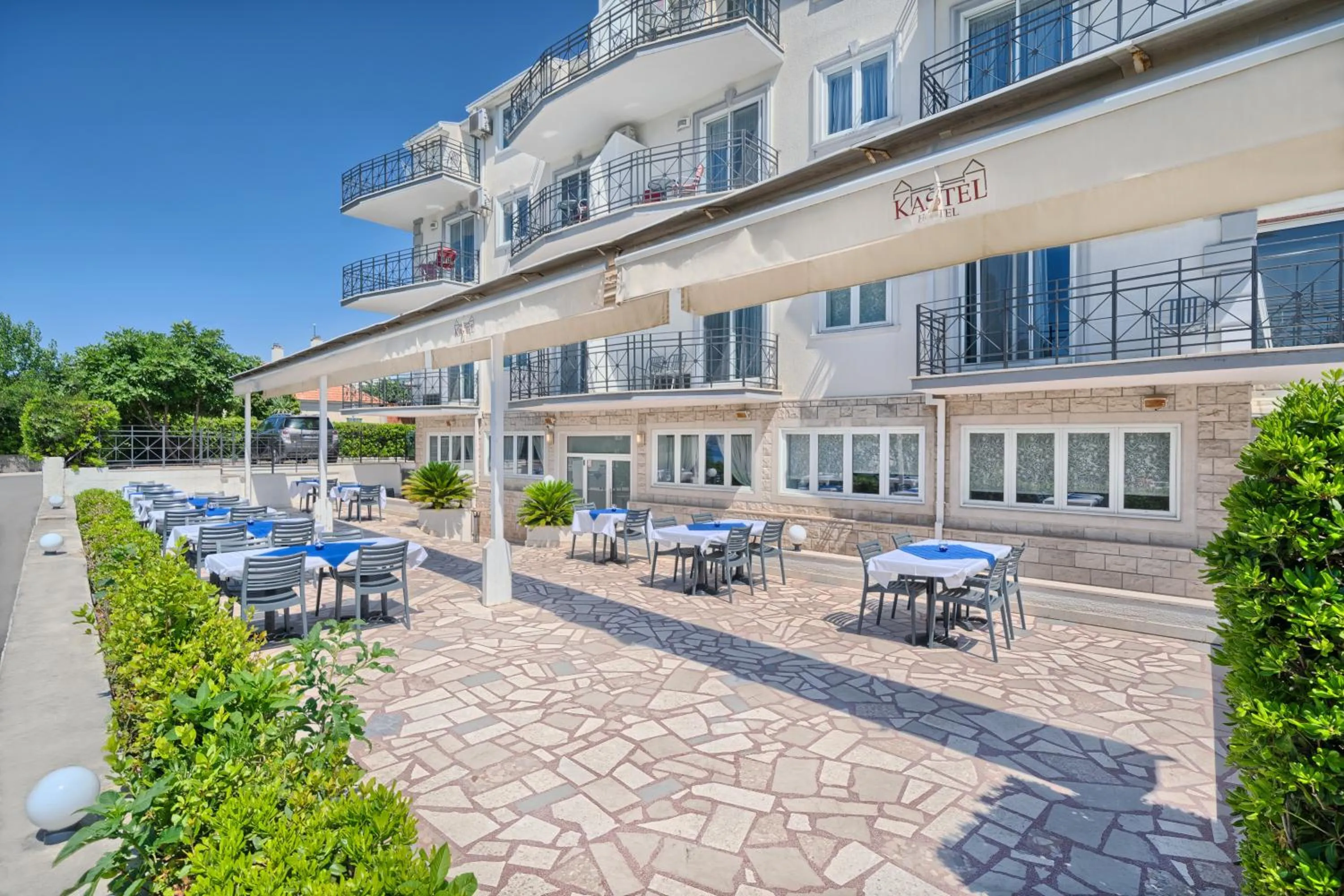 Property building in Hotel Aqua - Guest Rooms & Suites Kaštela