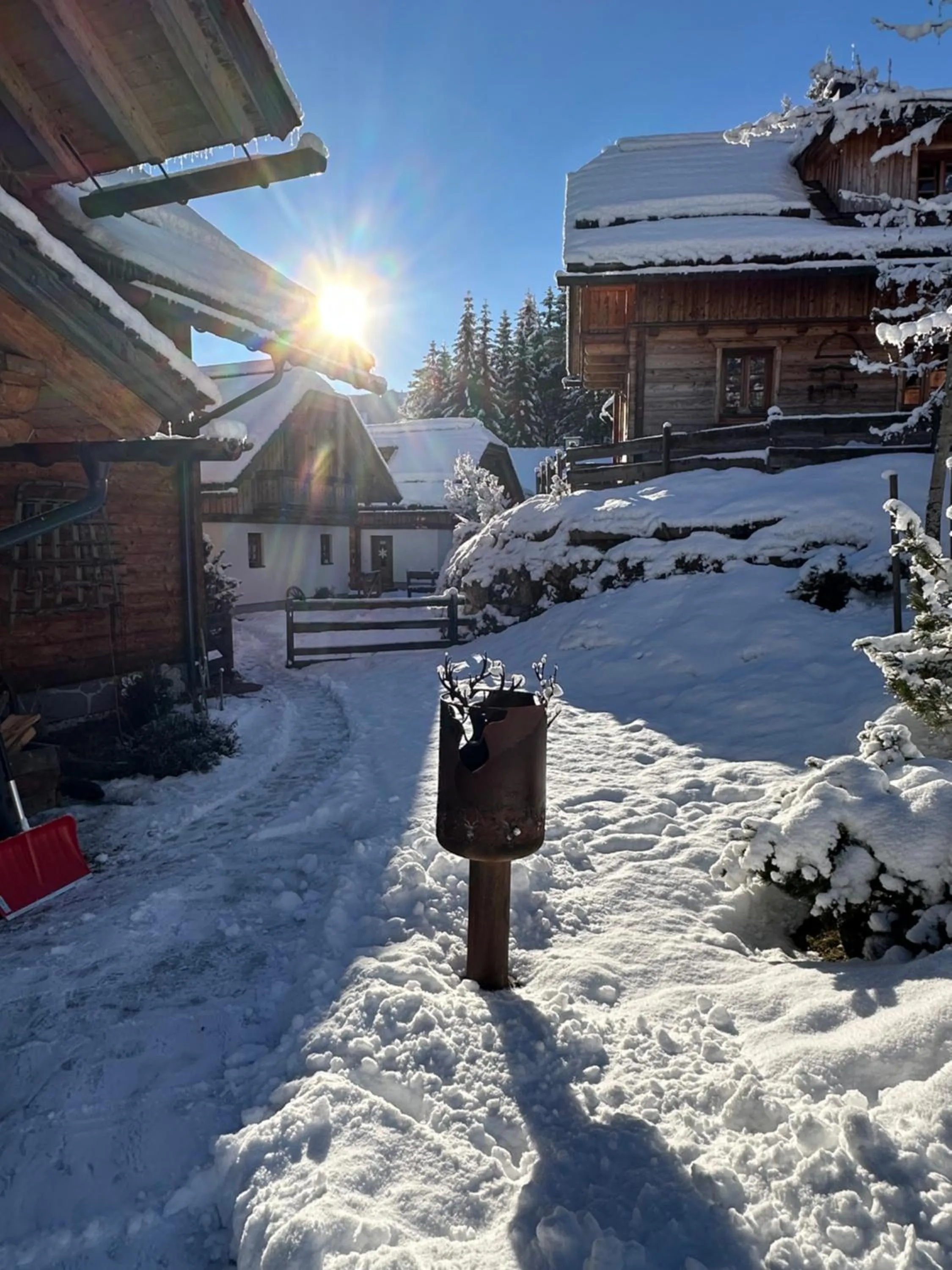 Property building in Bergdorf Riesner