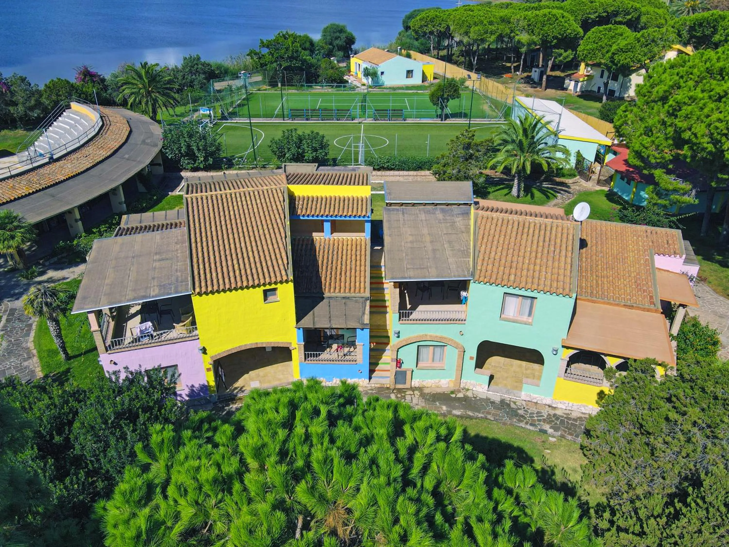 Bird's eye view in Colostrai Hotel Club