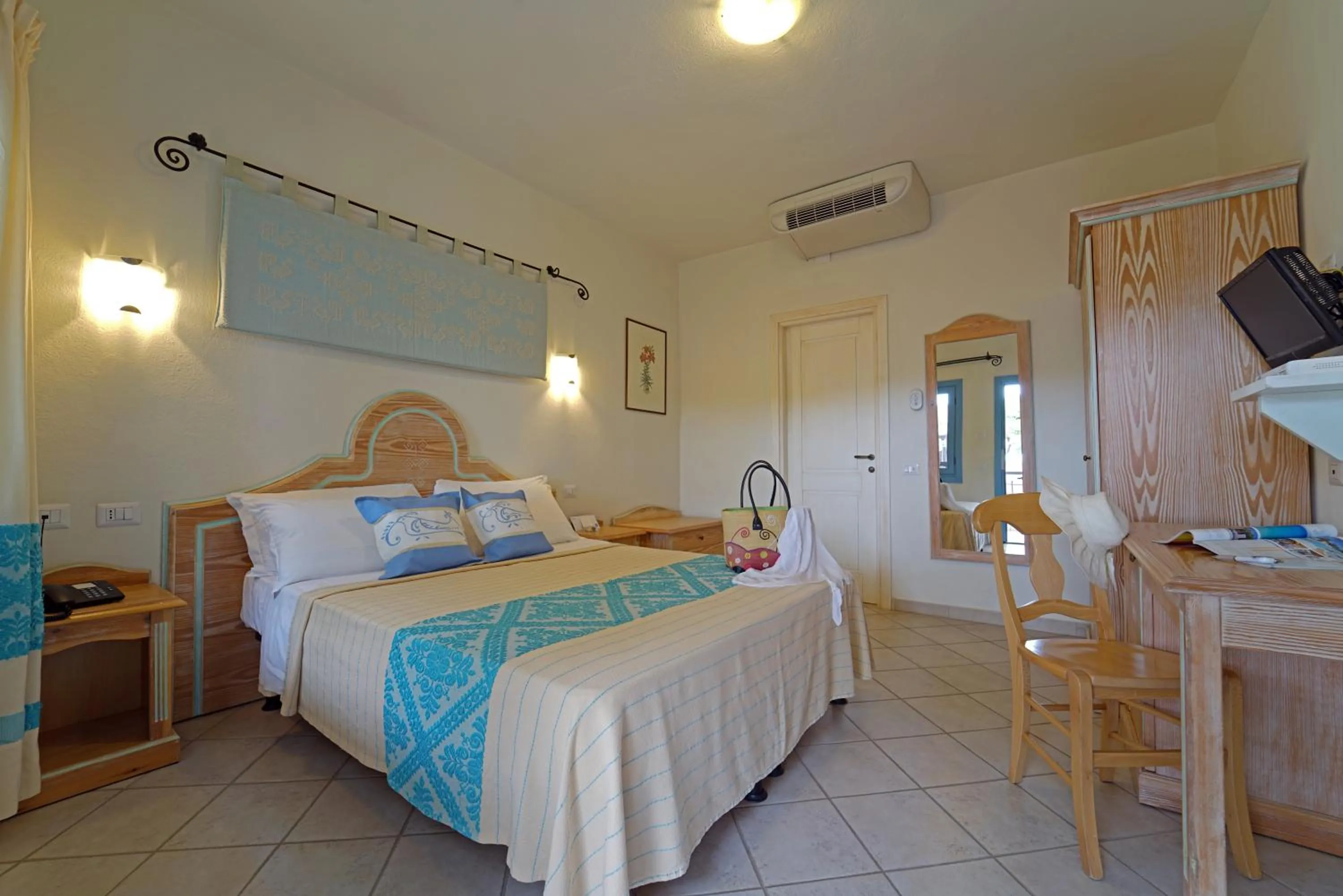 Bedroom in Colostrai Hotel Club