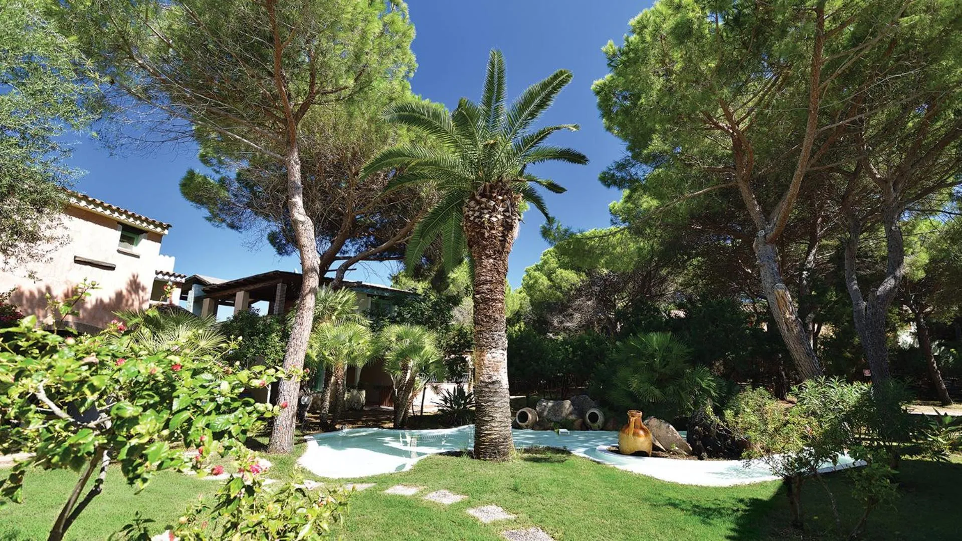 Garden in Colostrai Hotel Club