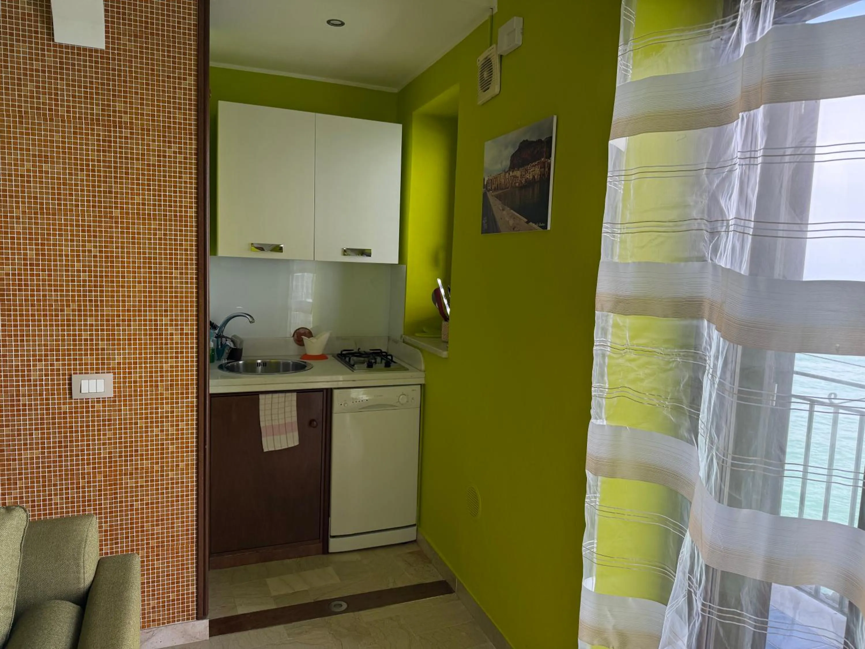 stove in MiraMare Residence Cefalú