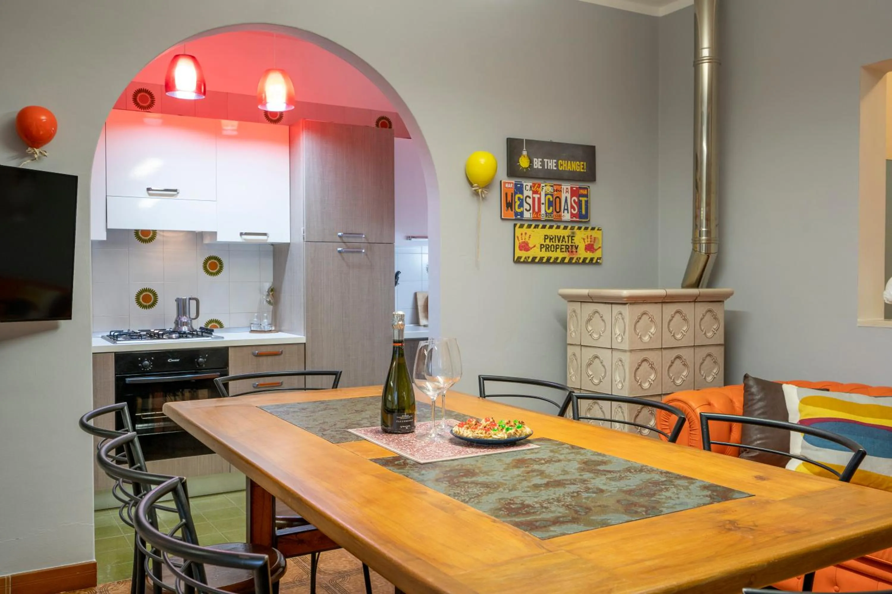 Kitchen or kitchenette in GuestHost - Villa Torre Leporano a due passi dal mare