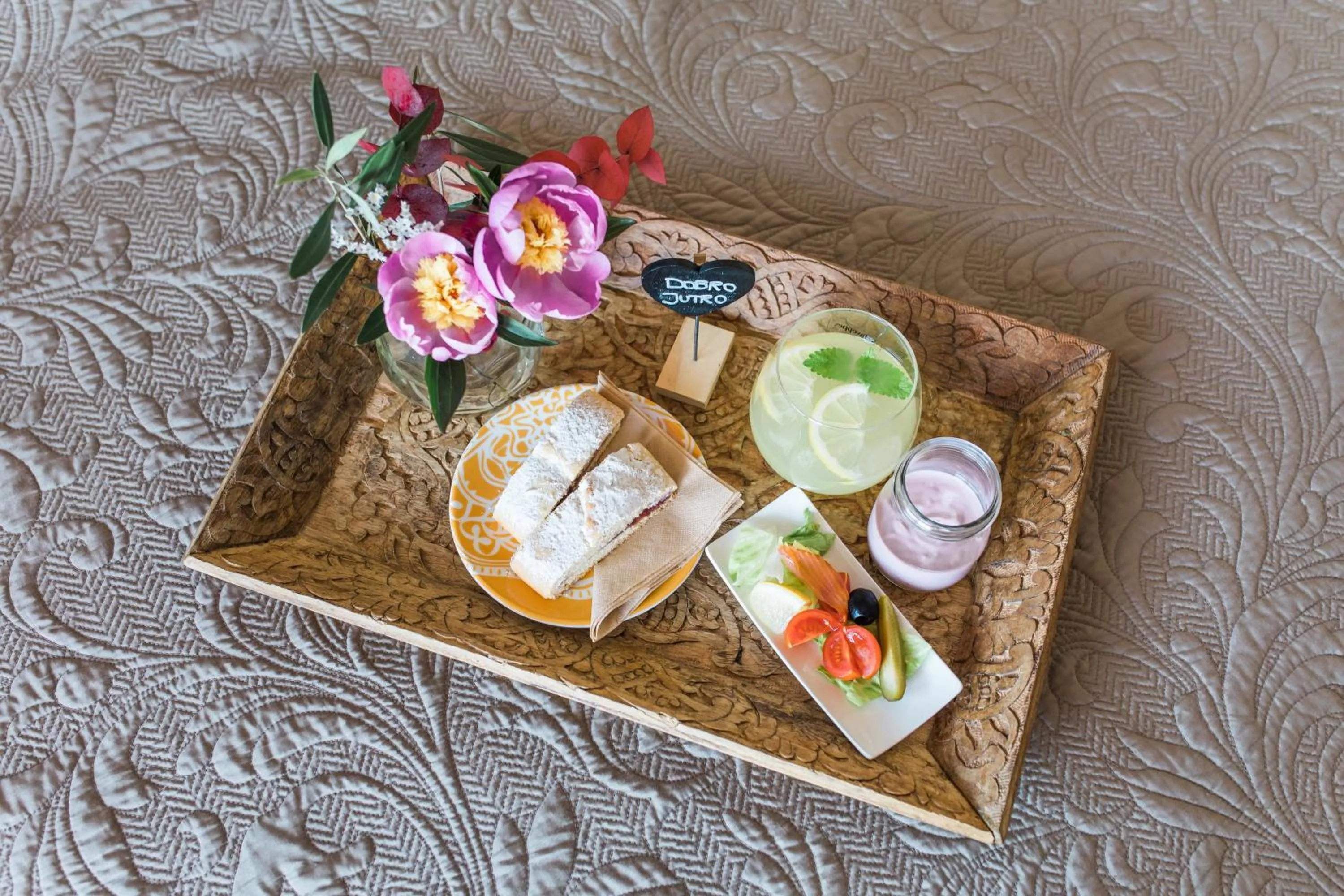 Food and drinks in Hotel Penzion Kobala