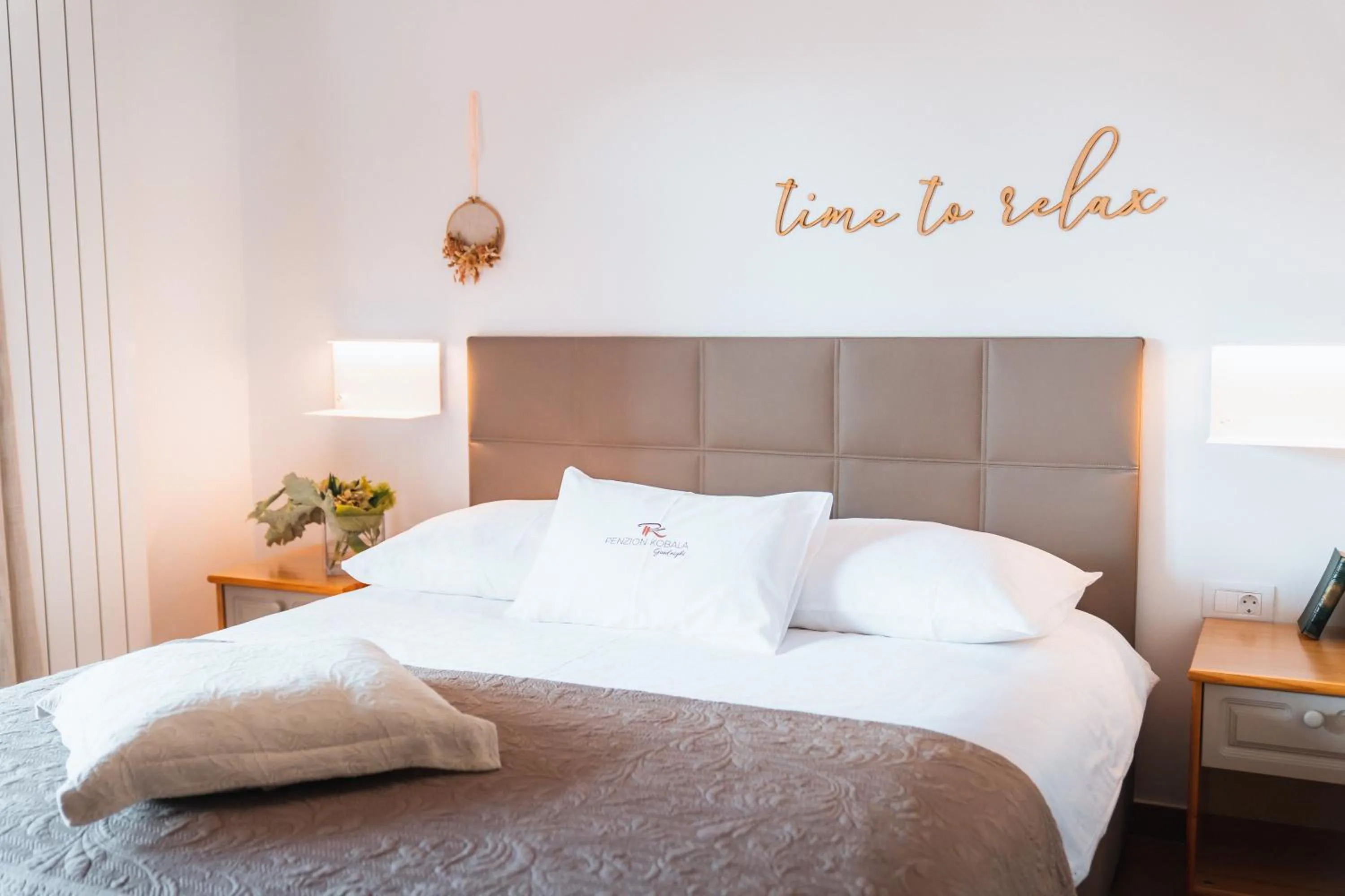 Bed in Hotel Penzion Kobala