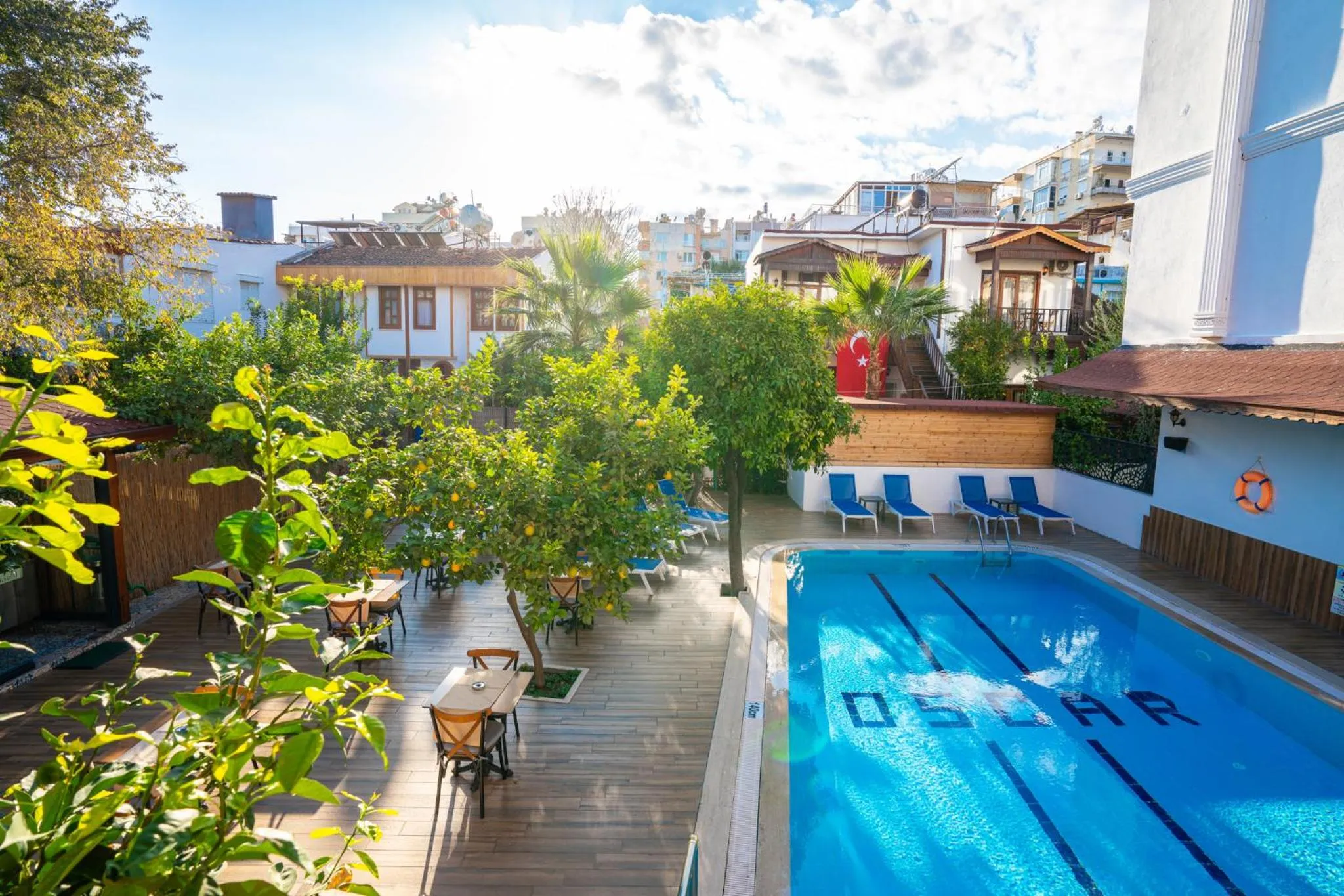 View (from property/room) in oscar garden