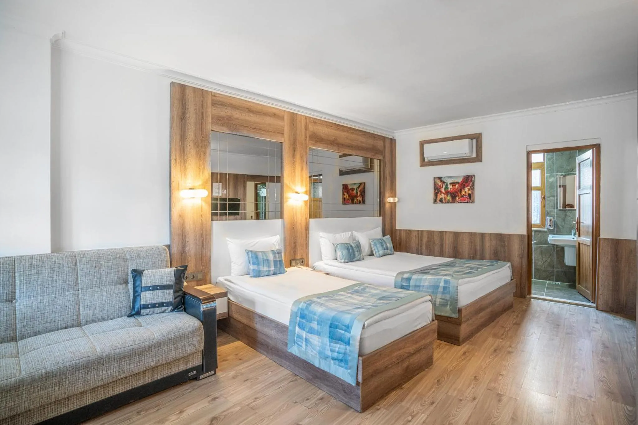 Bedroom, Bed in oscar garden