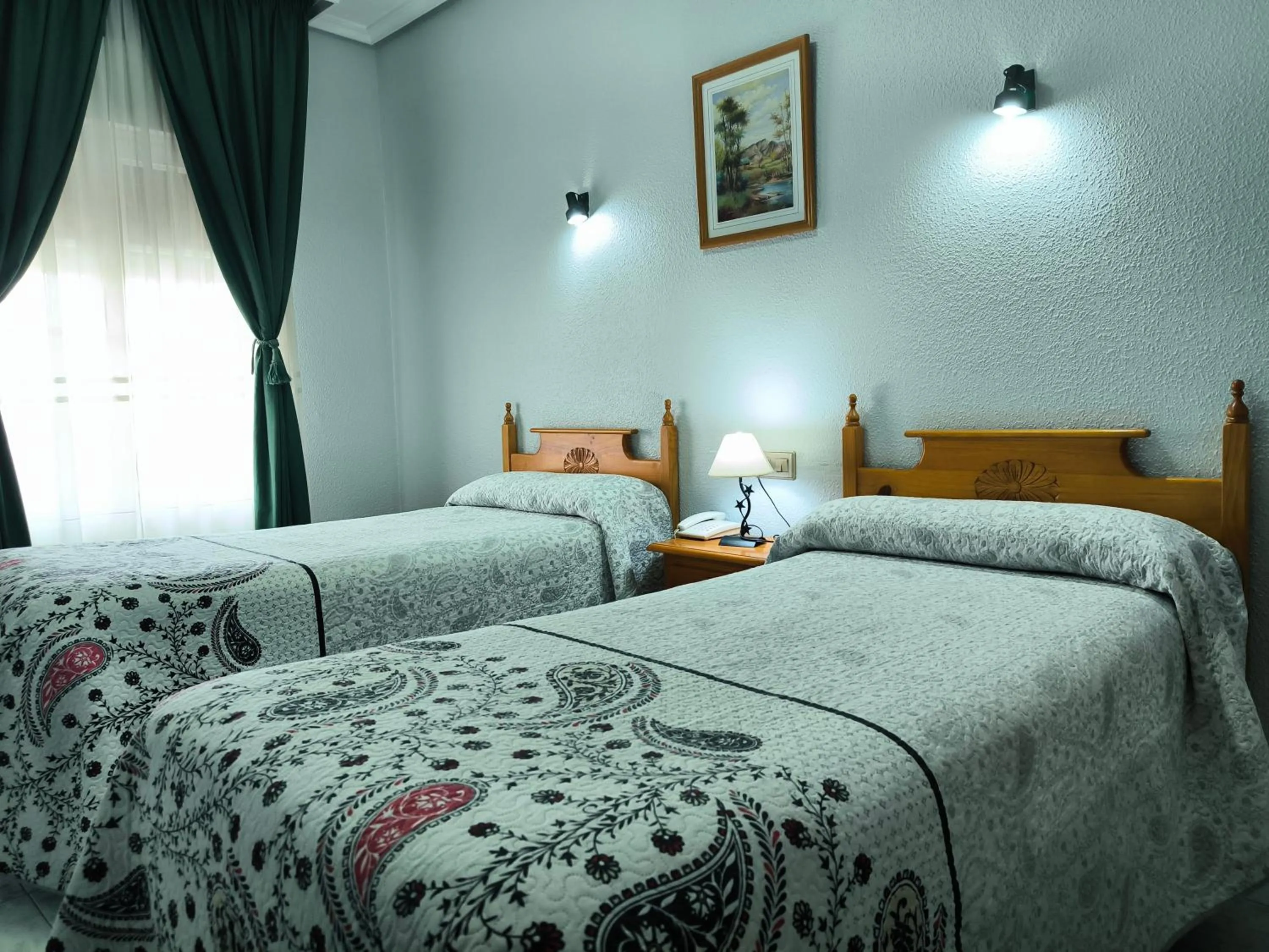 Bed in Hotel La Moraleda - Complejo Las Delicias
