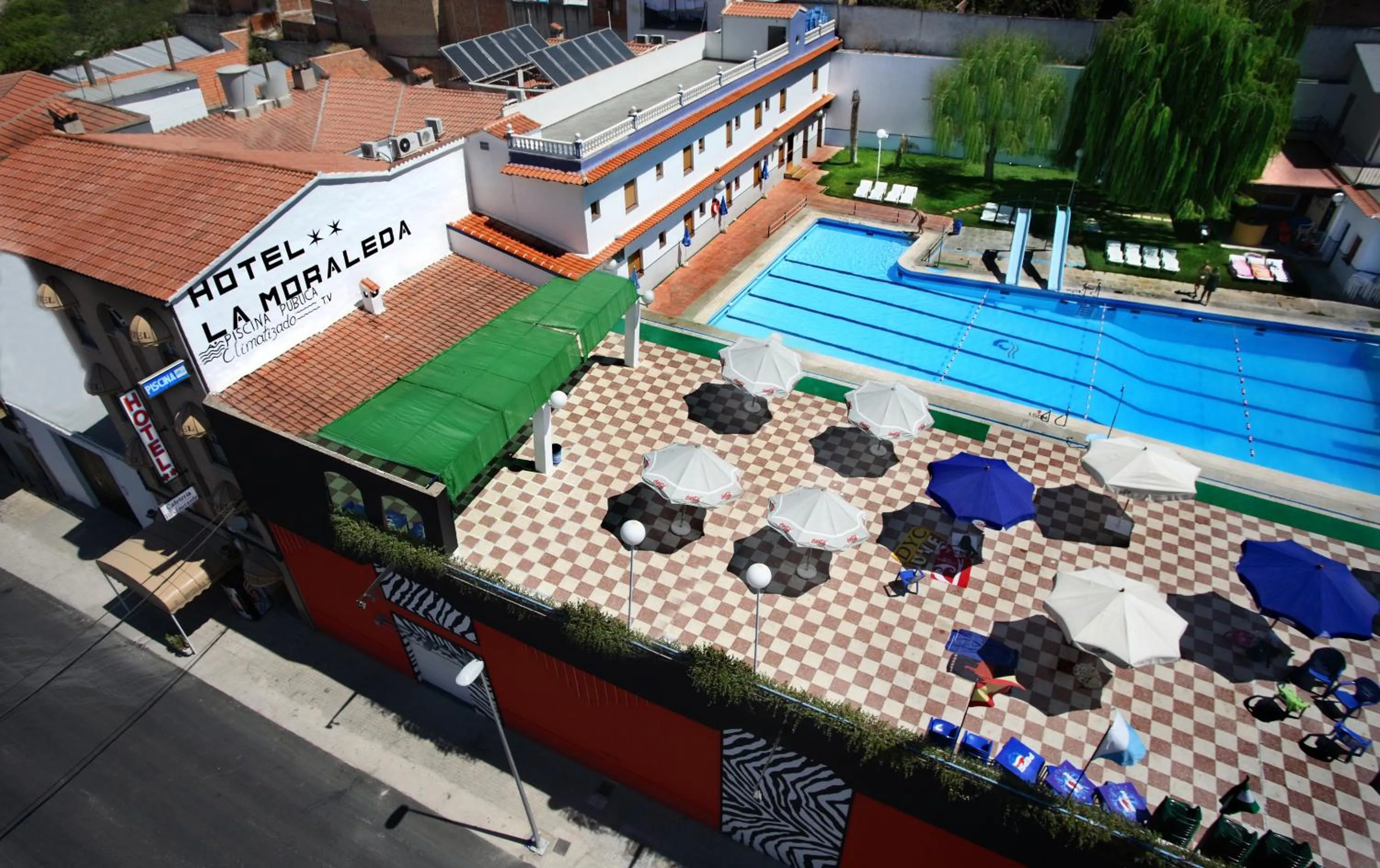 Bird's eye view in Hotel La Moraleda - Complejo Las Delicias