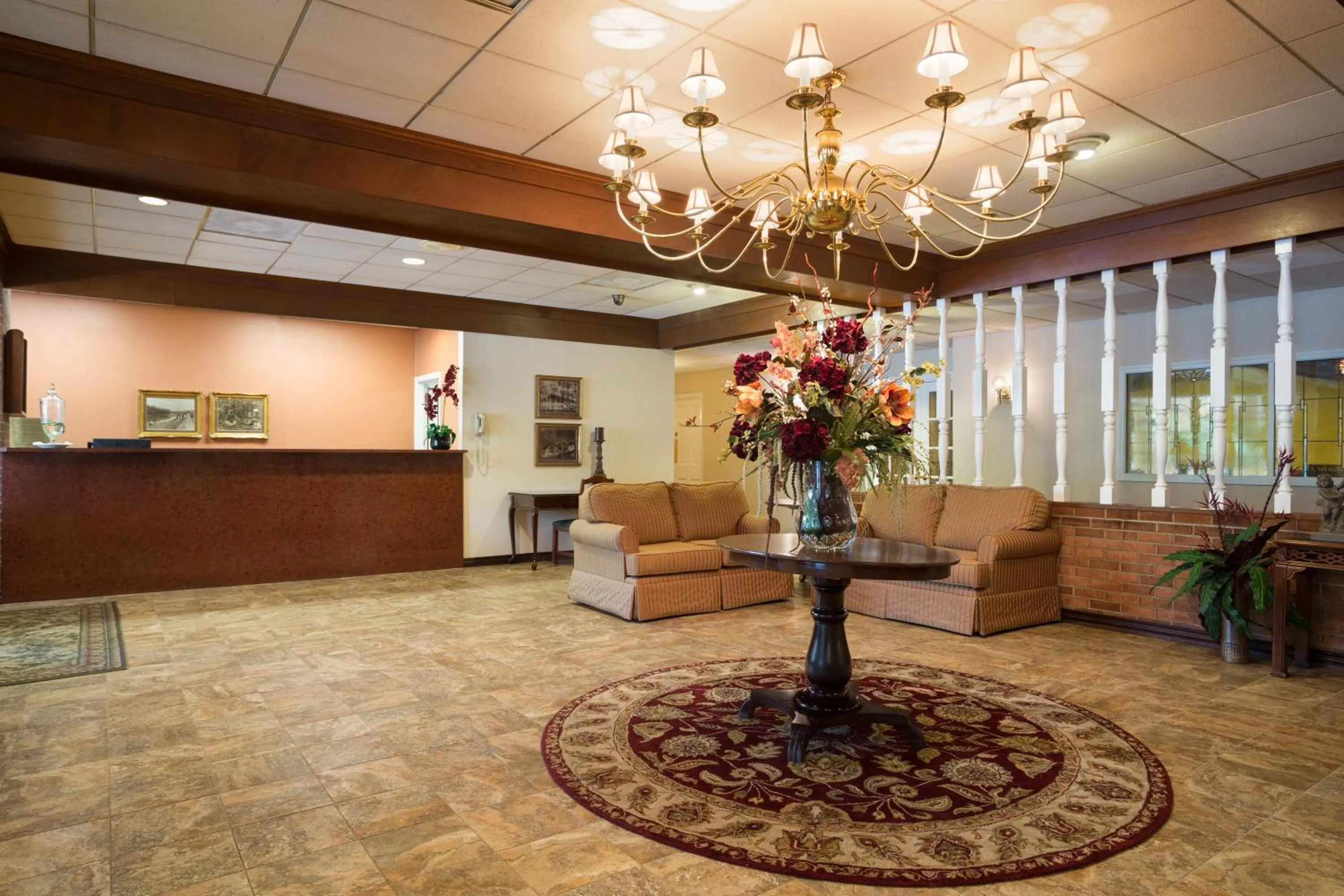 Lobby or reception in Ramada by Wyndham Ligonier