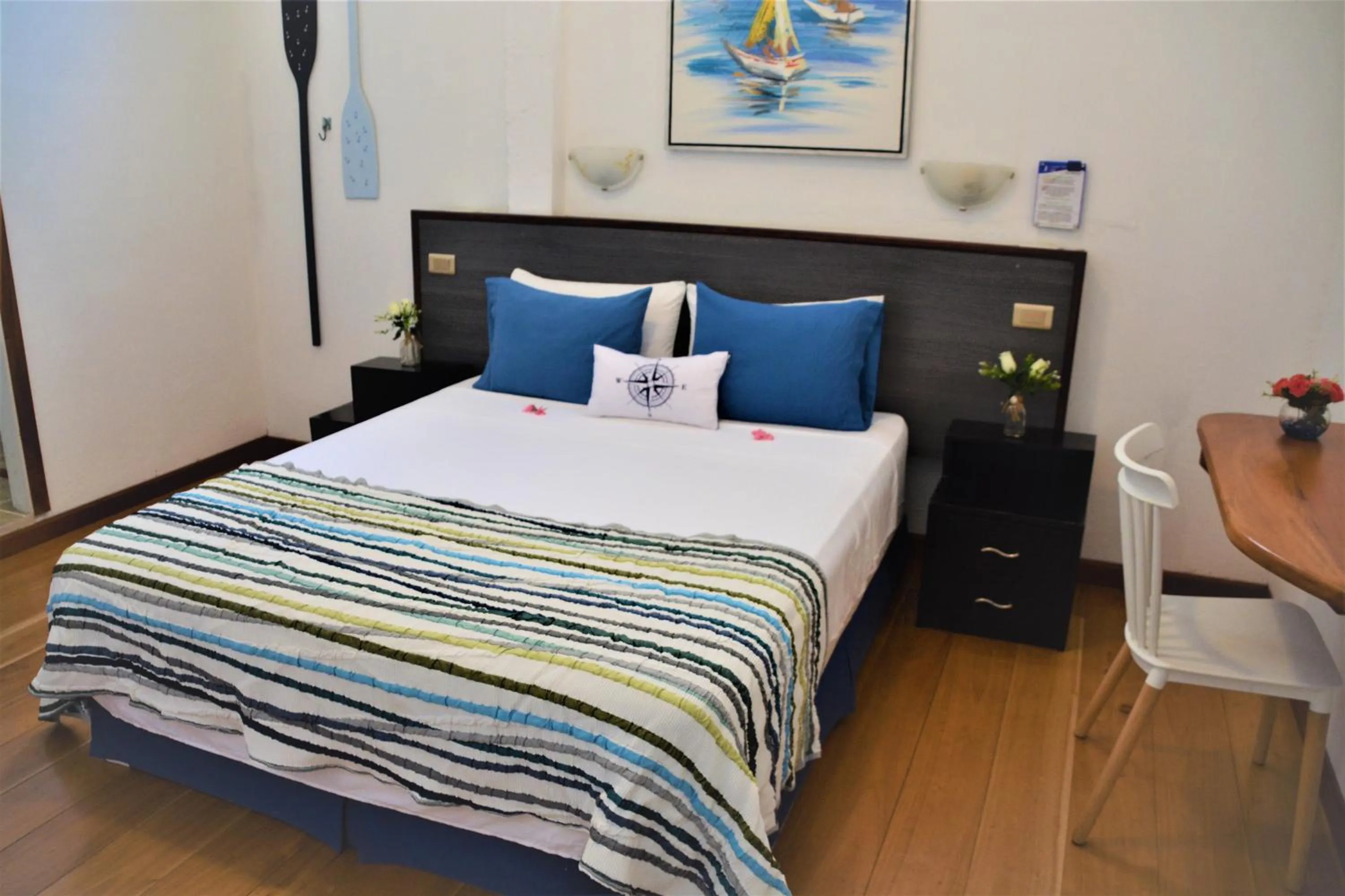 Bed in Capitan Max B&B